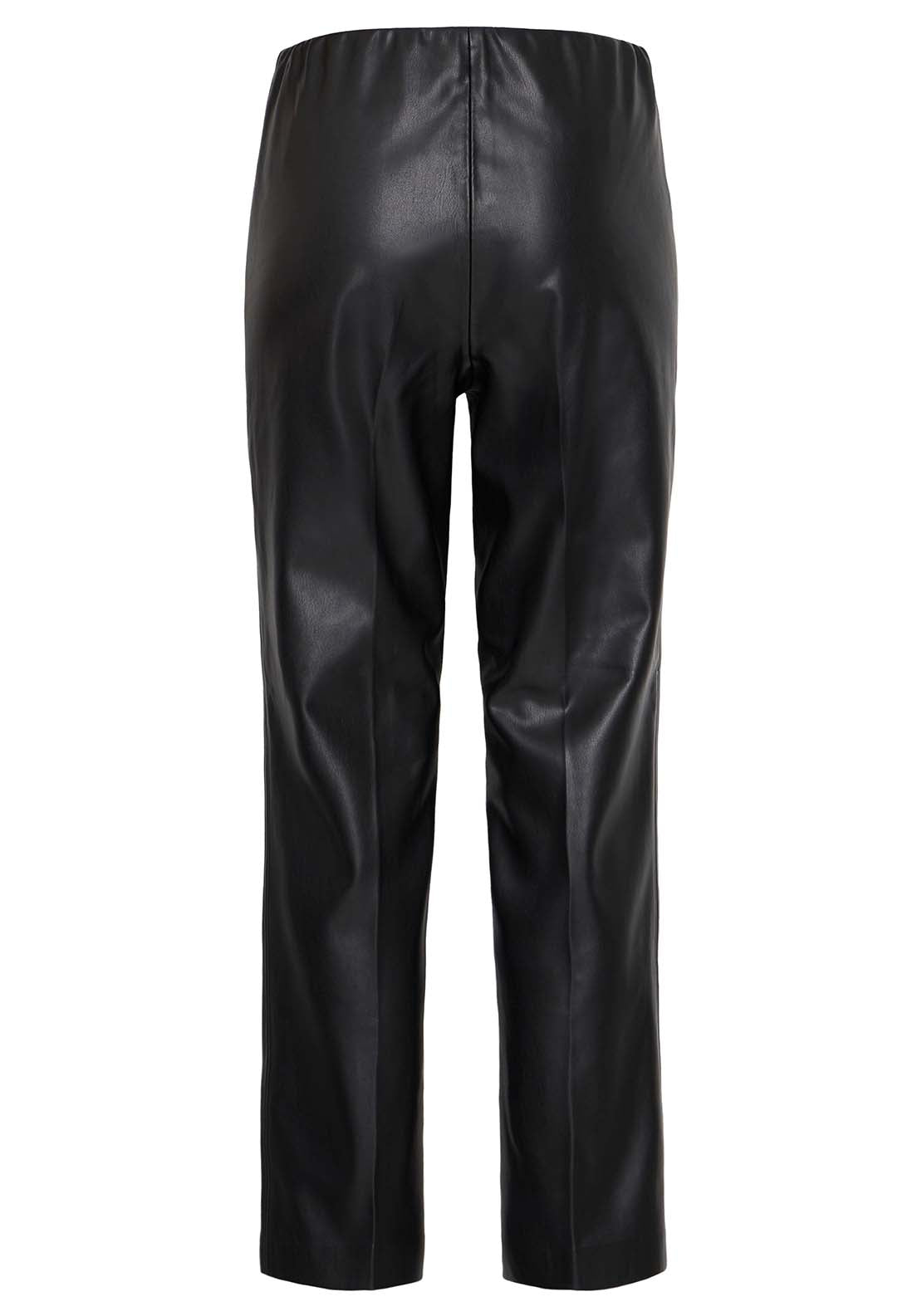 B Young Daja Straight Trousers - Black 2 Shaws Department Stores