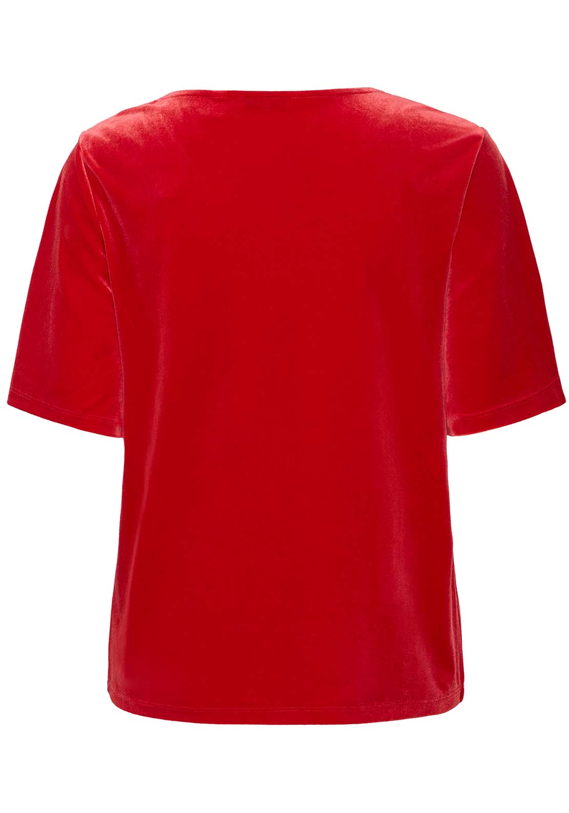 B Young Perlina Top - Haute Red 5 Shaws Department Stores