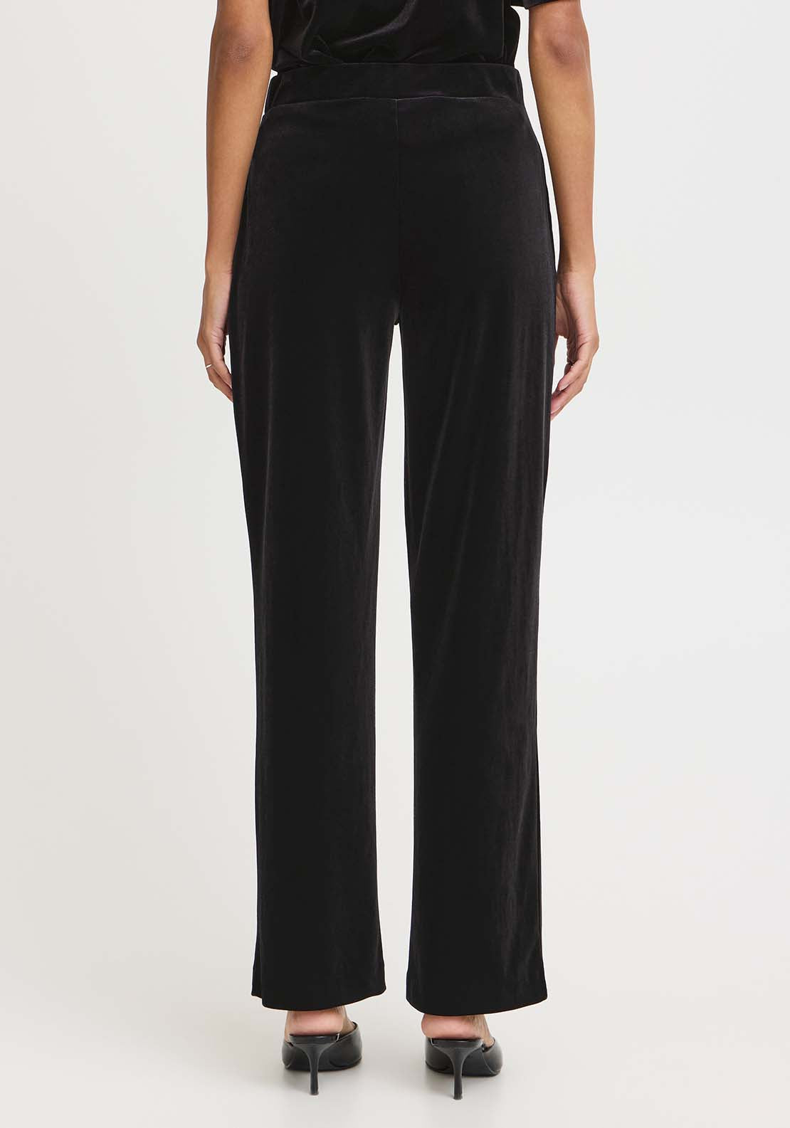 B Young Perlina Trousers - Black 2 Shaws Department Stores