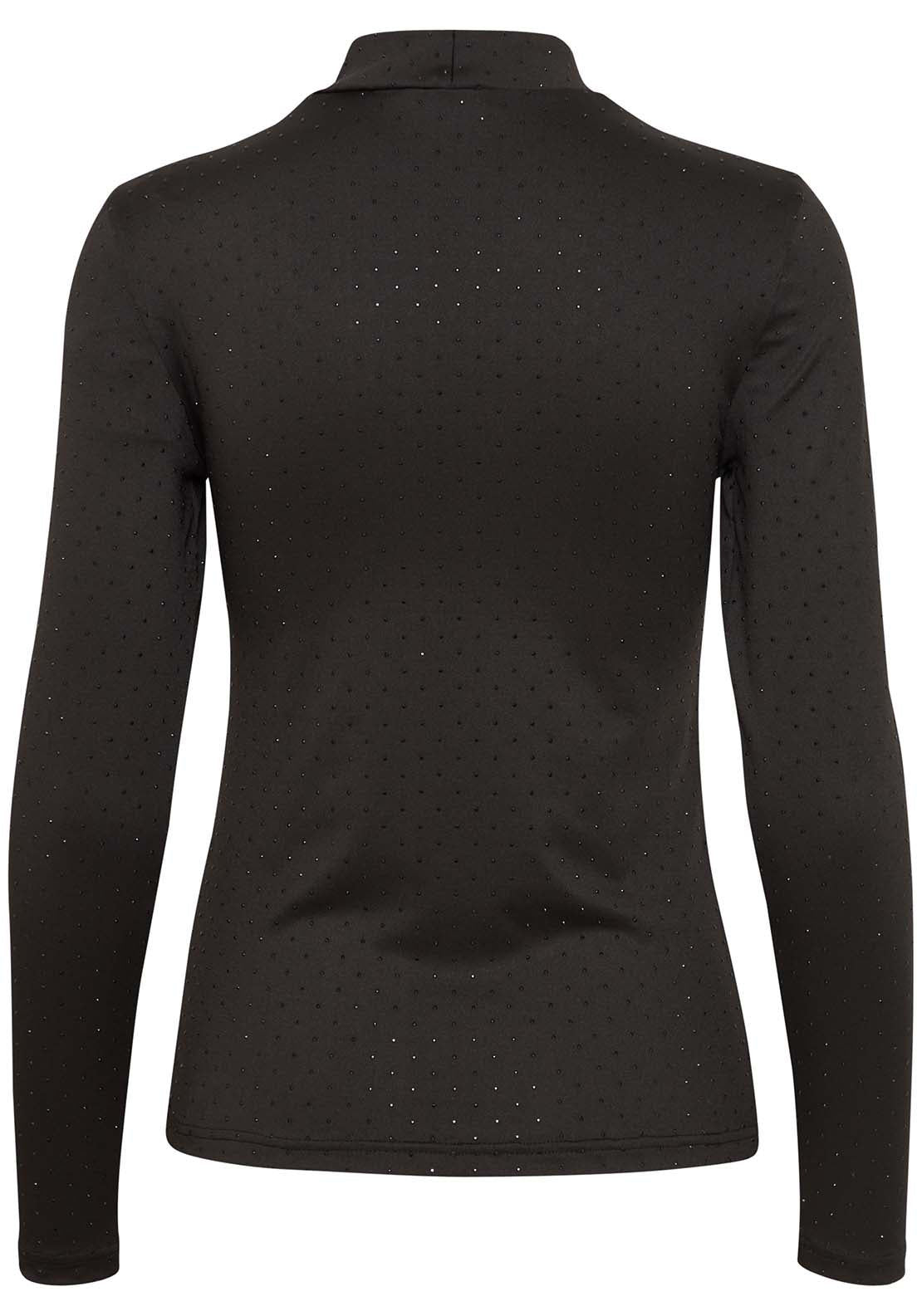 B Young Shania Top - Black 3 Shaws Department Stores
