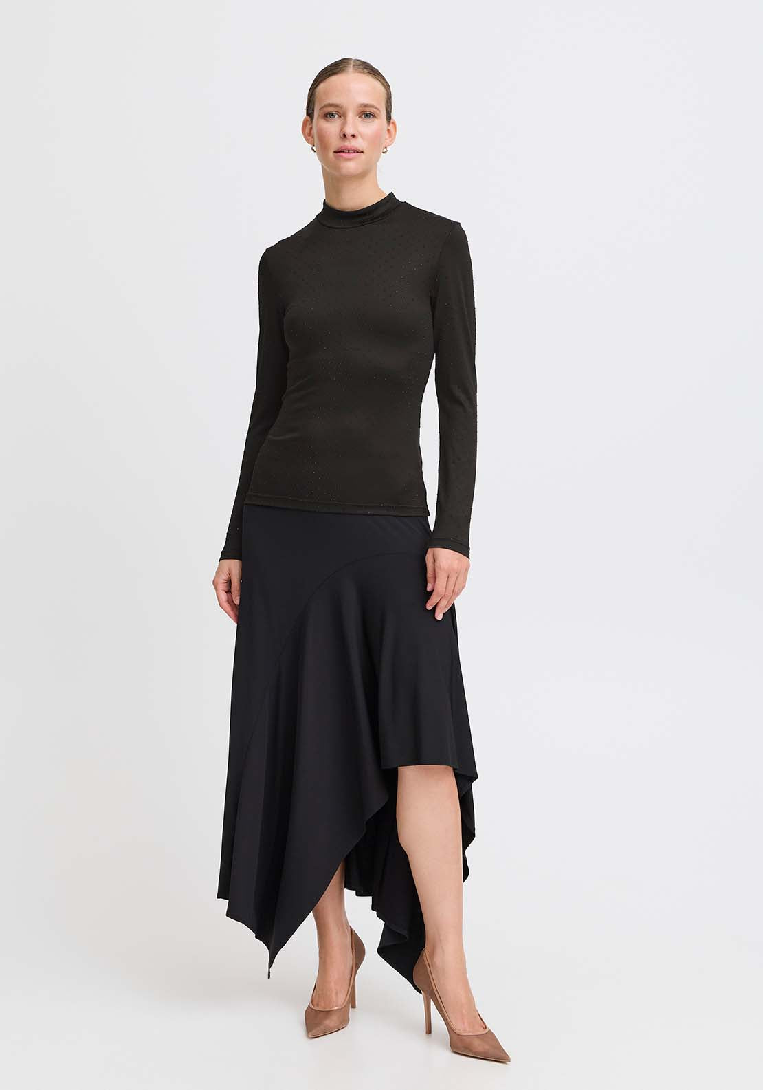 B Young Shania Top - Black 5 Shaws Department Stores