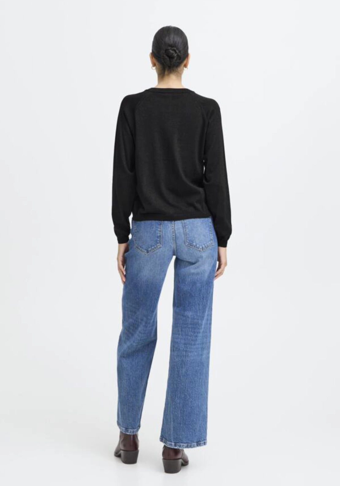 Mobbe Long Sleeve Cardigan - Meteorite