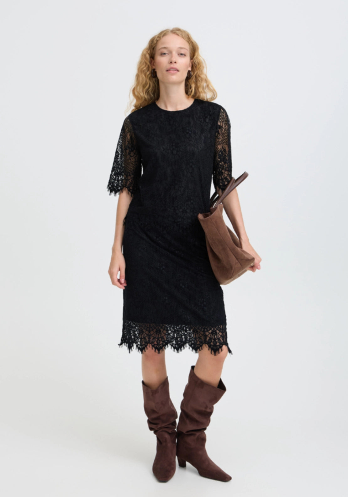 Pascalace Long Sleeve Top - Meteorite
