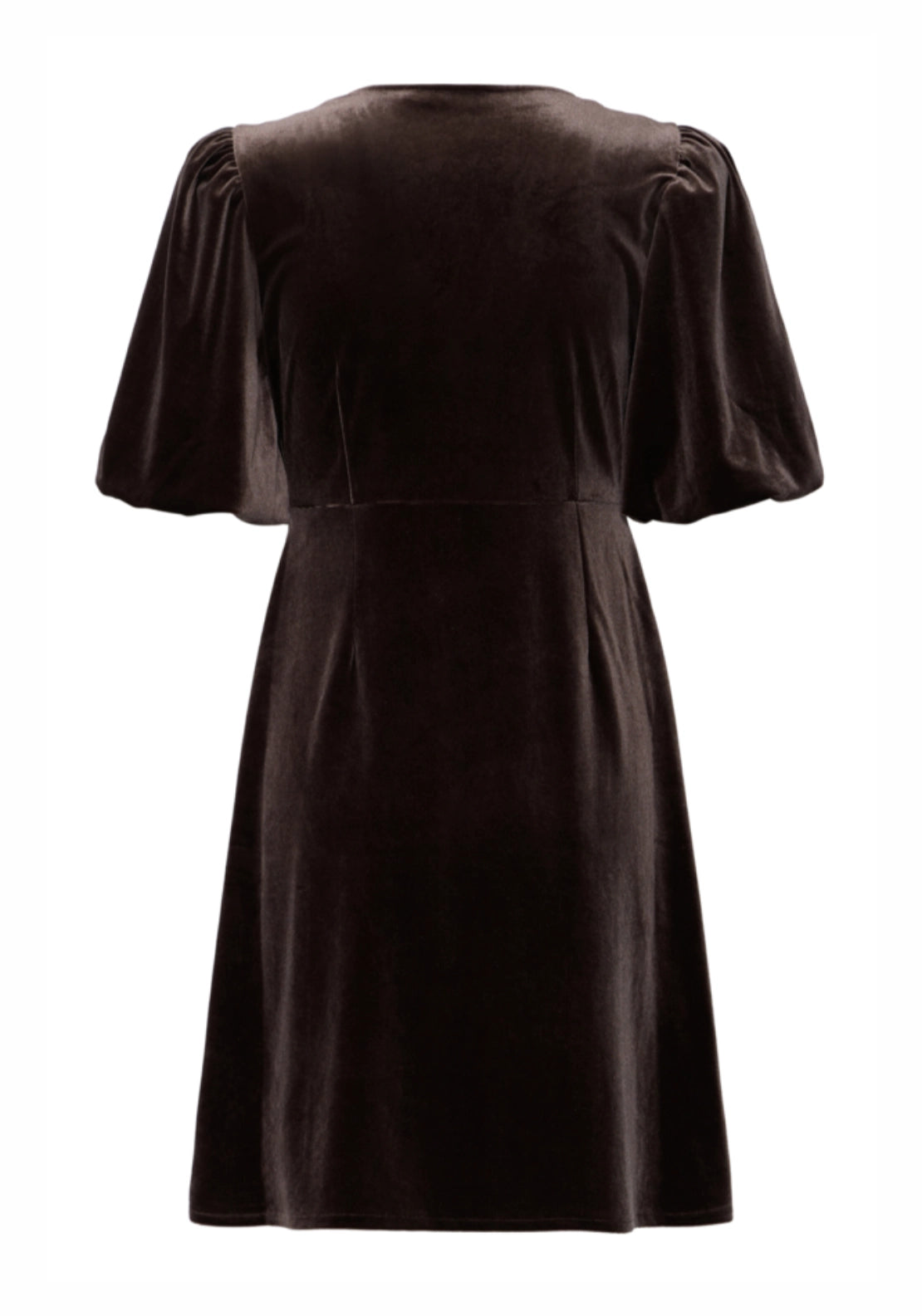 Perlina Balloon Sleeve Dress - Java
