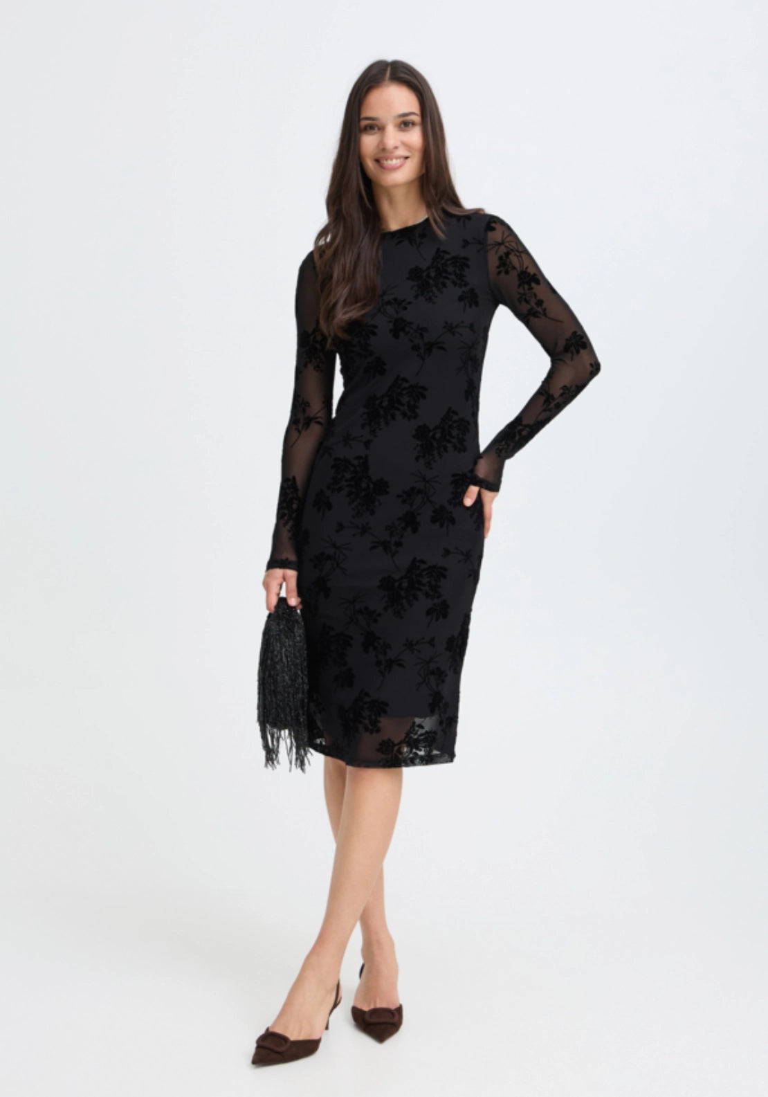 Rimesha Dress - Meteorite