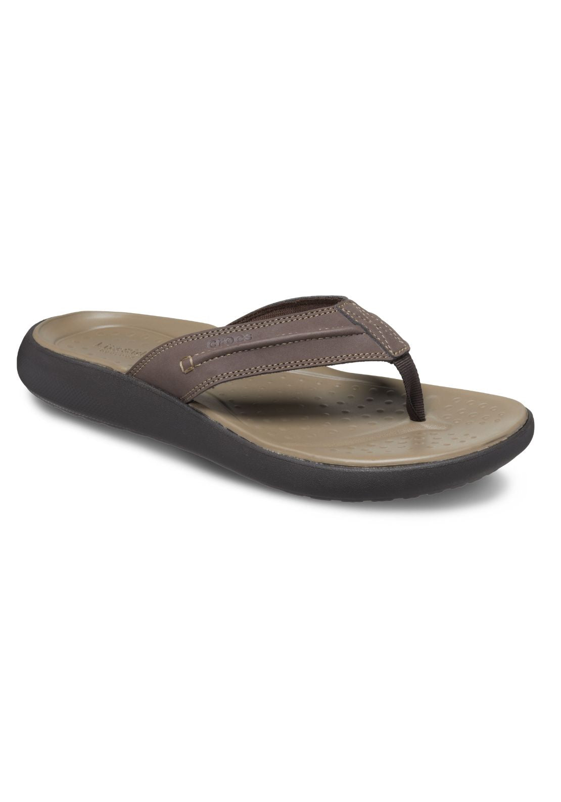 Crocs Yukon Vista II Flip - Espresso 3 Shaws Department Stores