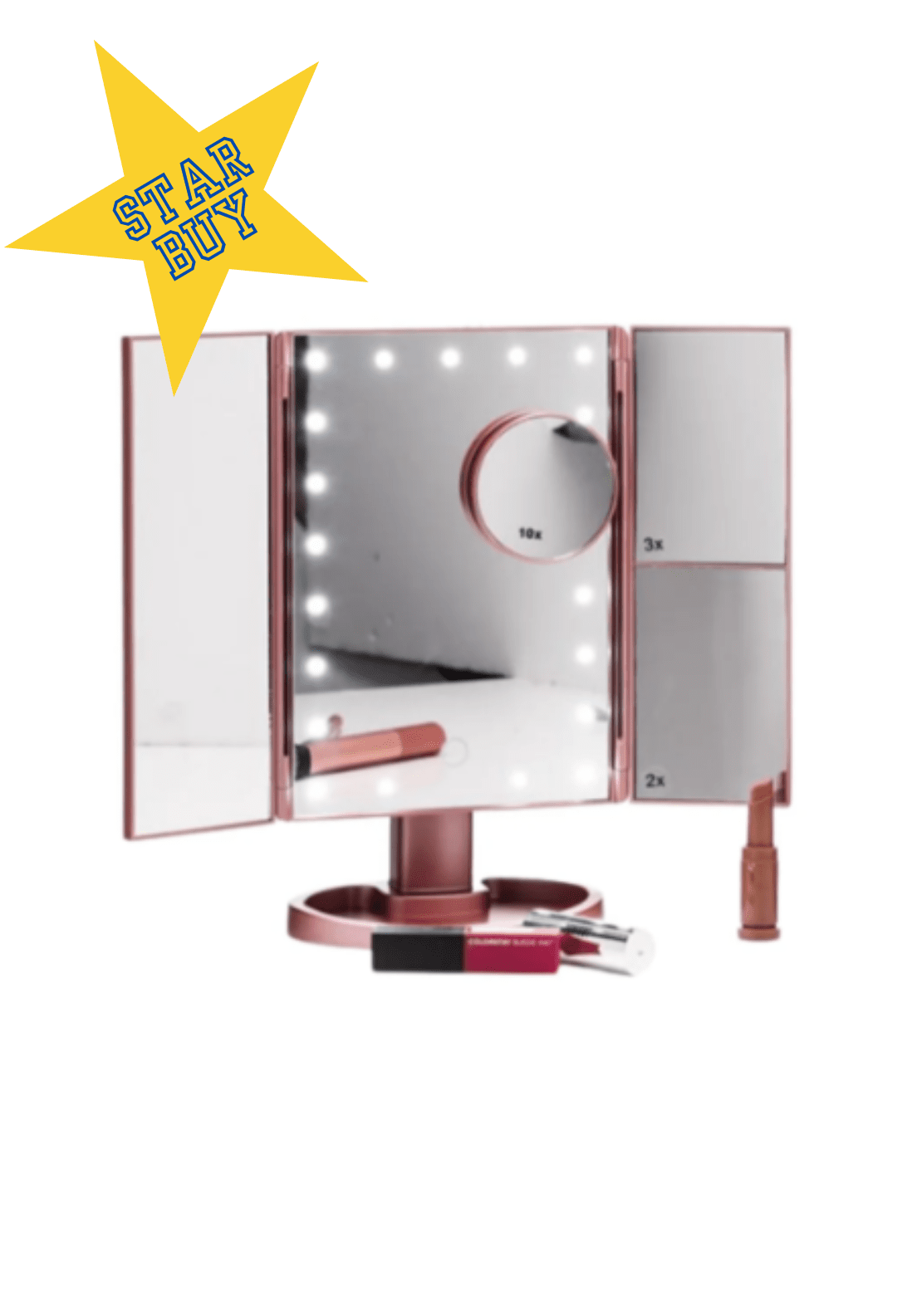 The Grange Collection Cosmetic Desktop Mirror 1 Shaws Department Stores