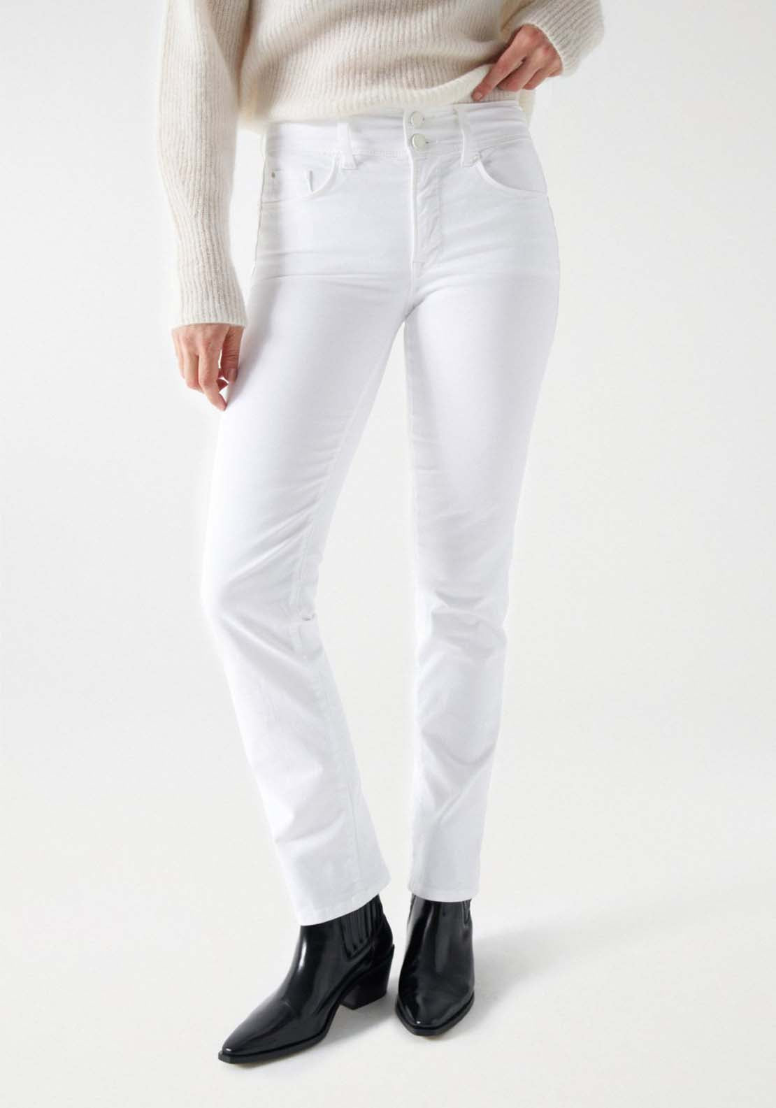Salsa Secret Slim Fit - White 1 Shaws Department Stores