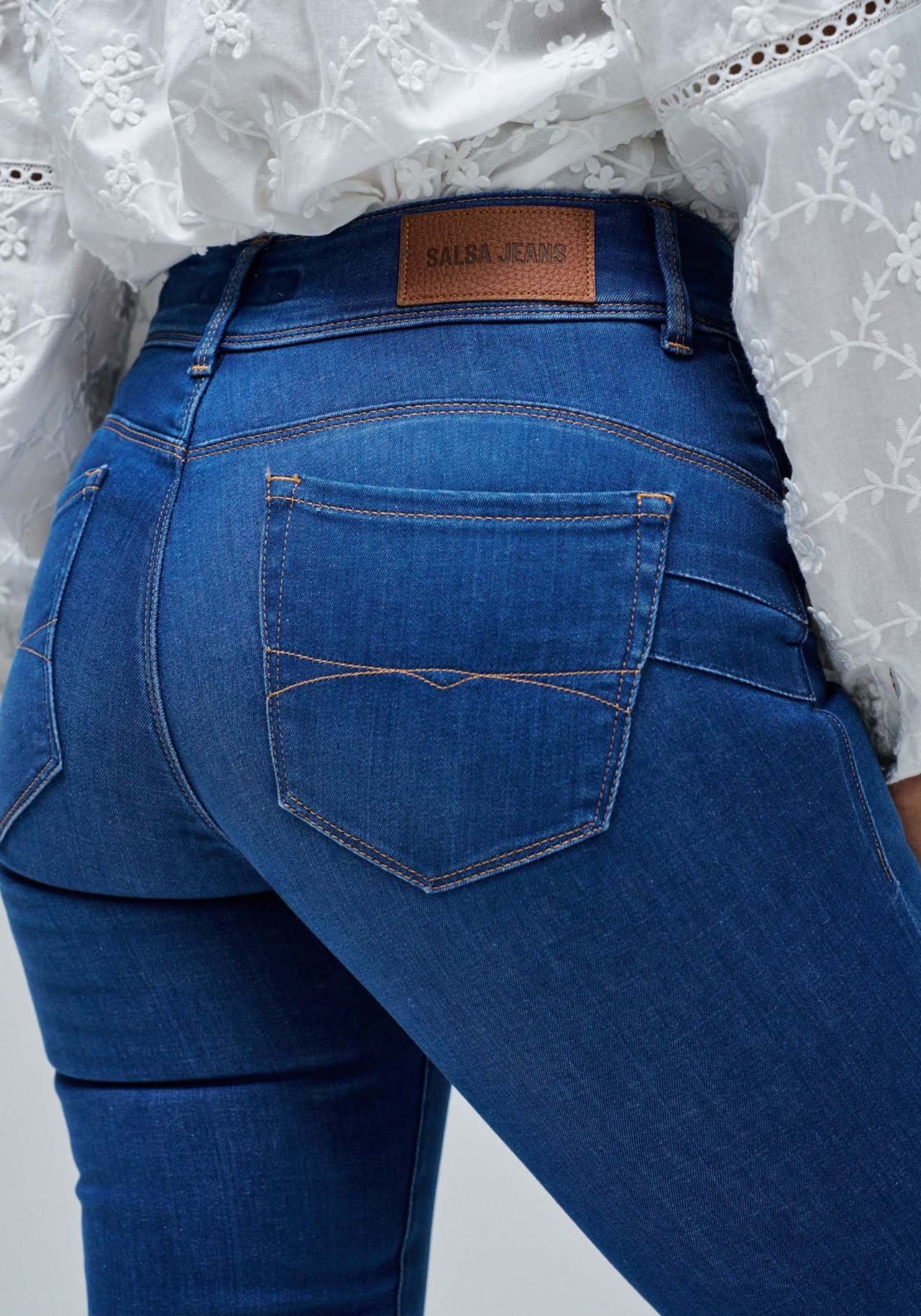 Salsa Secret Bootcut Jeans - Blue 4 Shaws Department Stores