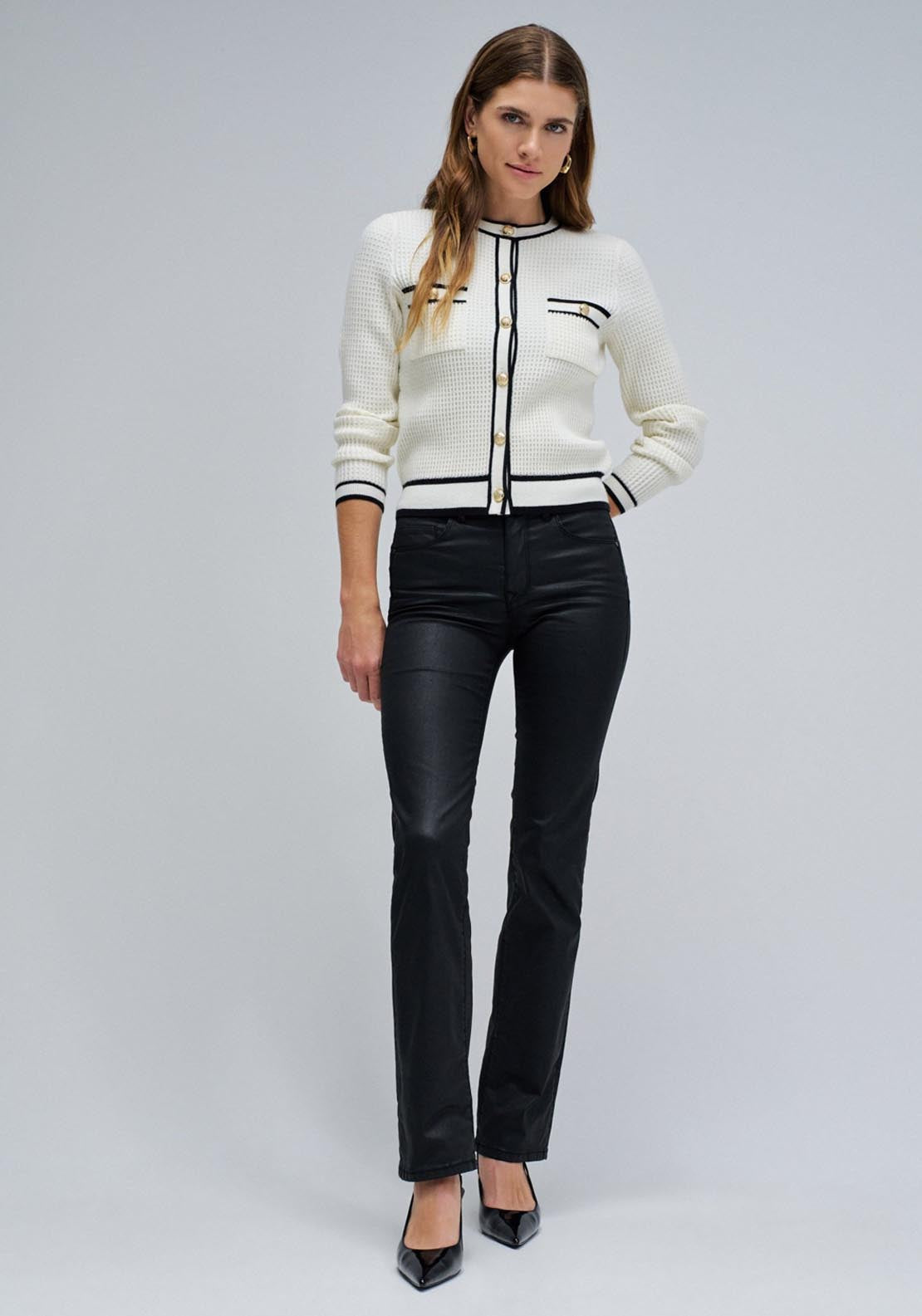 Salsa Secret Straight Jeans - Black 4 Shaws Department Stores