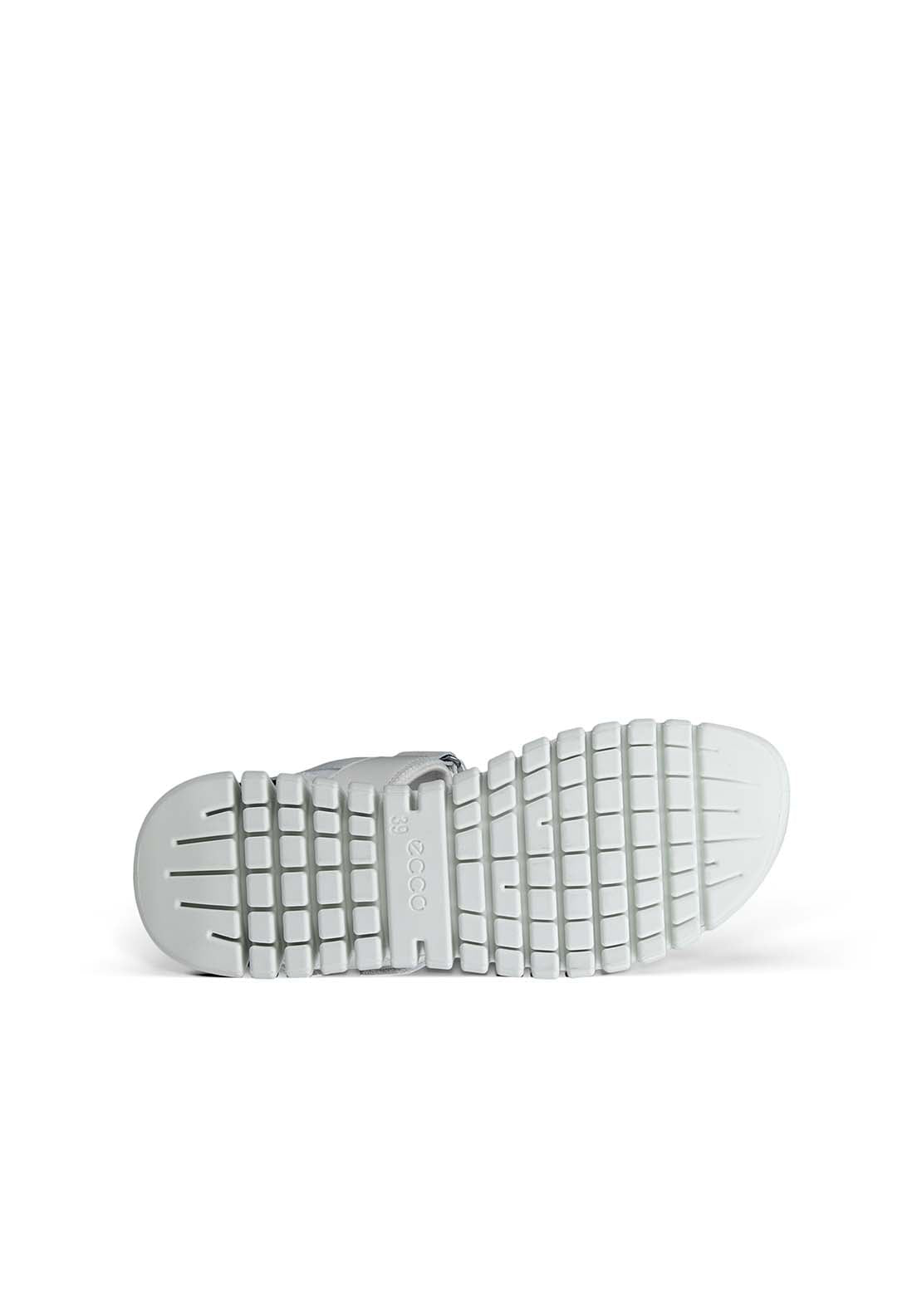 Ecco Gruuv Casual Sandal - White 2 Shaws Department Stores