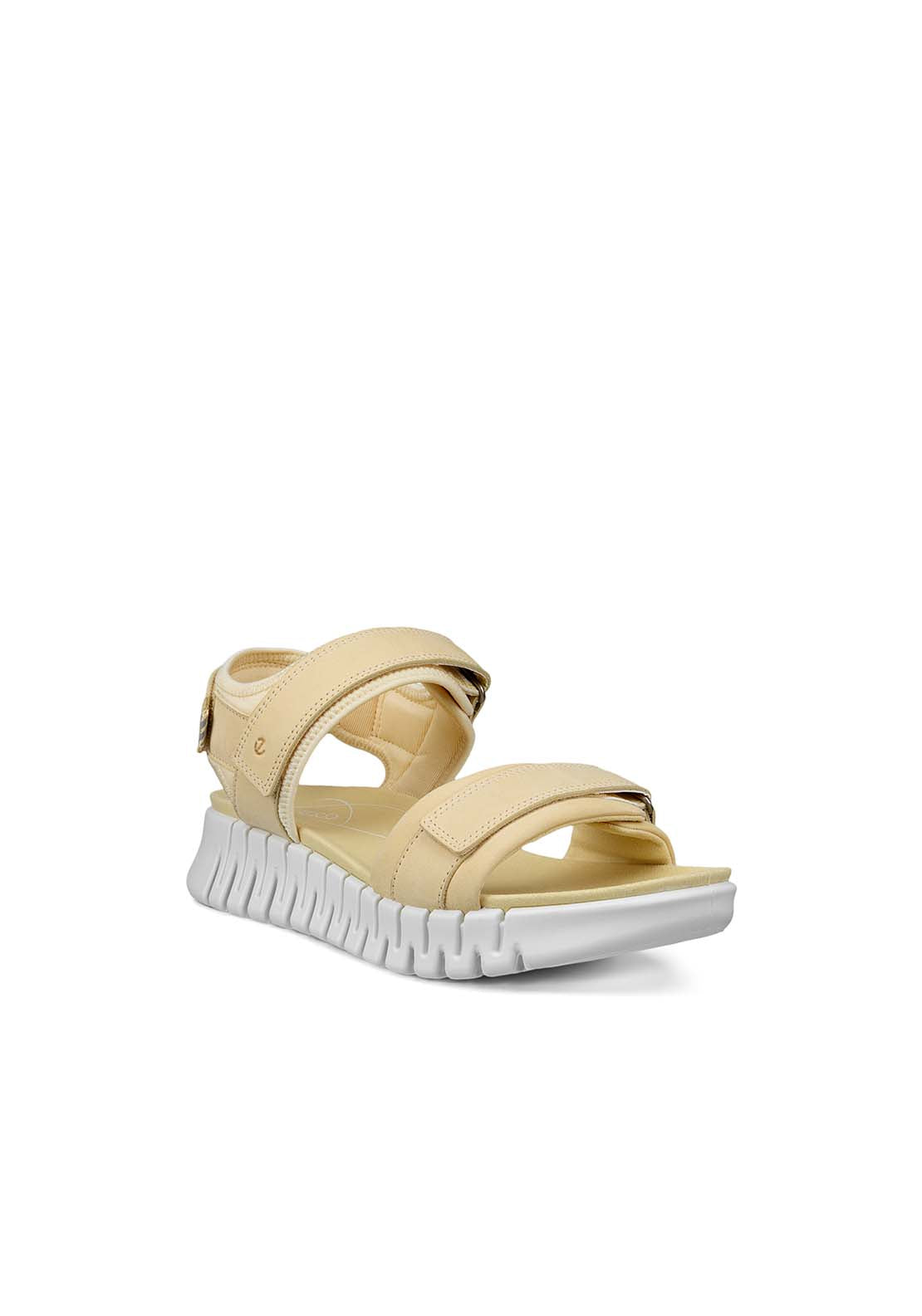 Ecco Gruuv Casual Sandal - Straw 1 Shaws Department Stores
