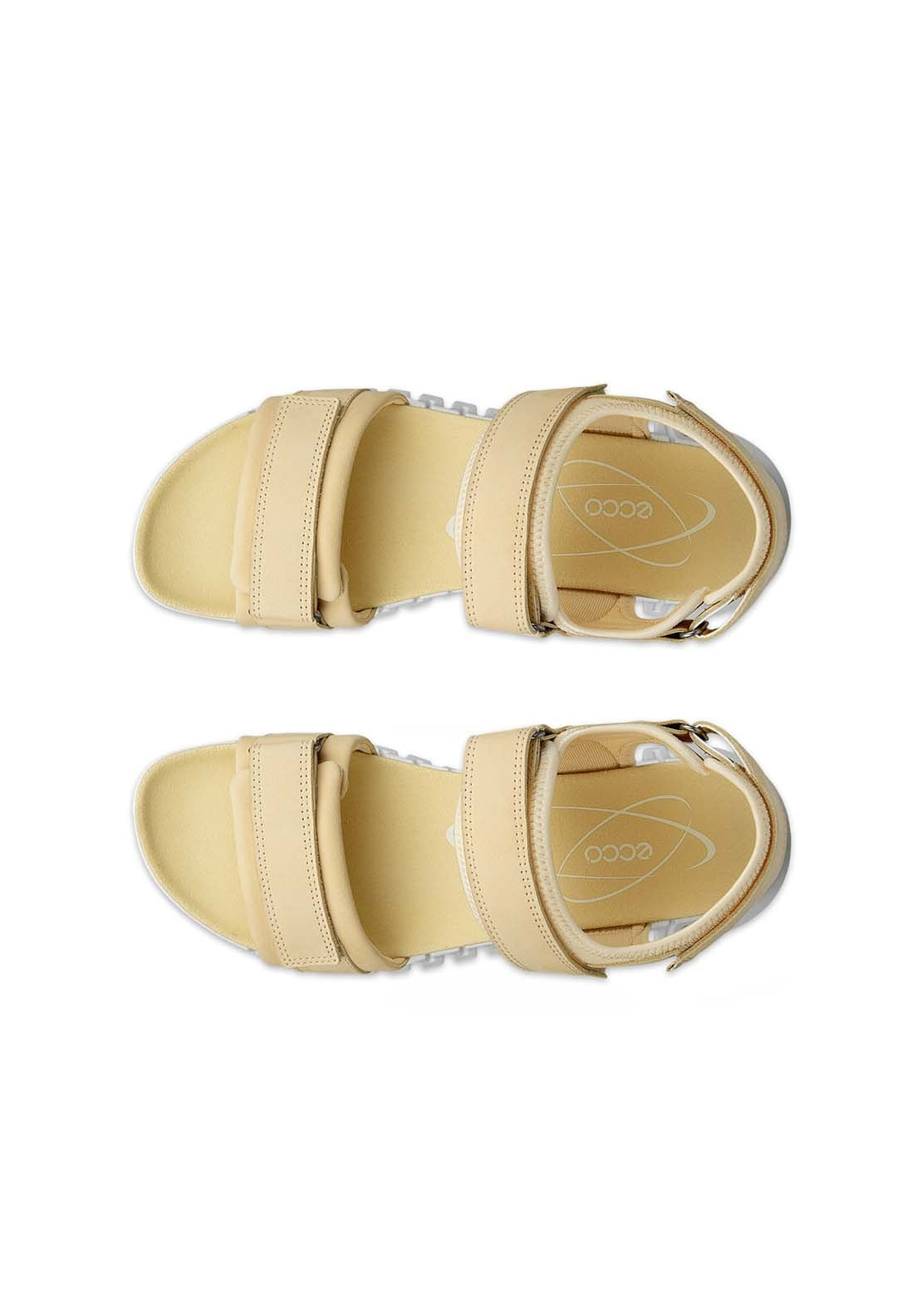 Ecco Gruuv Casual Sandal - Straw 2 Shaws Department Stores
