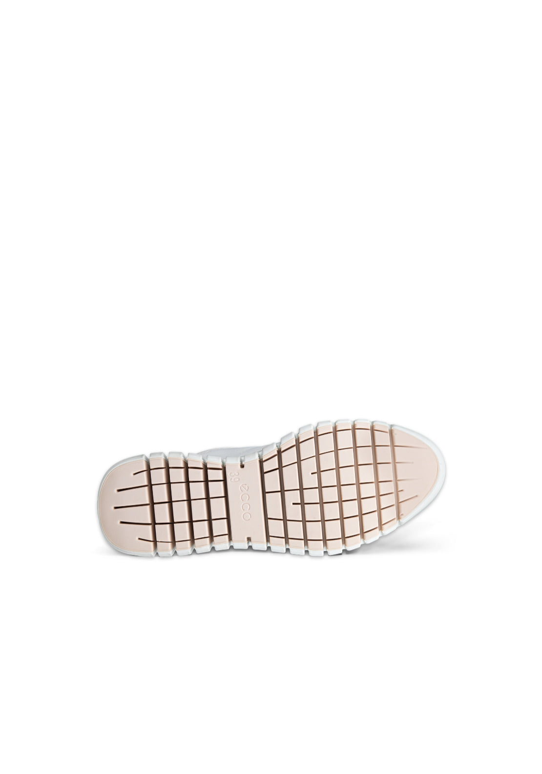 Ecco Gruuv Lace Sidezip Casual Trail Shoe - Shadow White 2 Shaws Department Stores