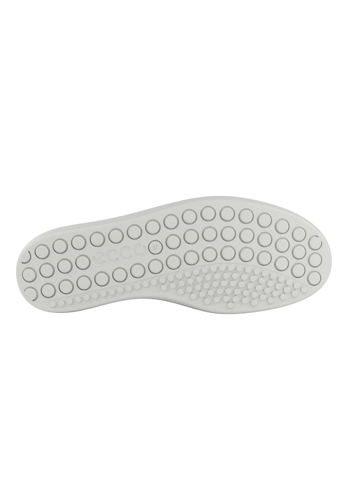 Ecco Soft 60 Casual Lace Shoe - Blue 3 Shaws Department Stores