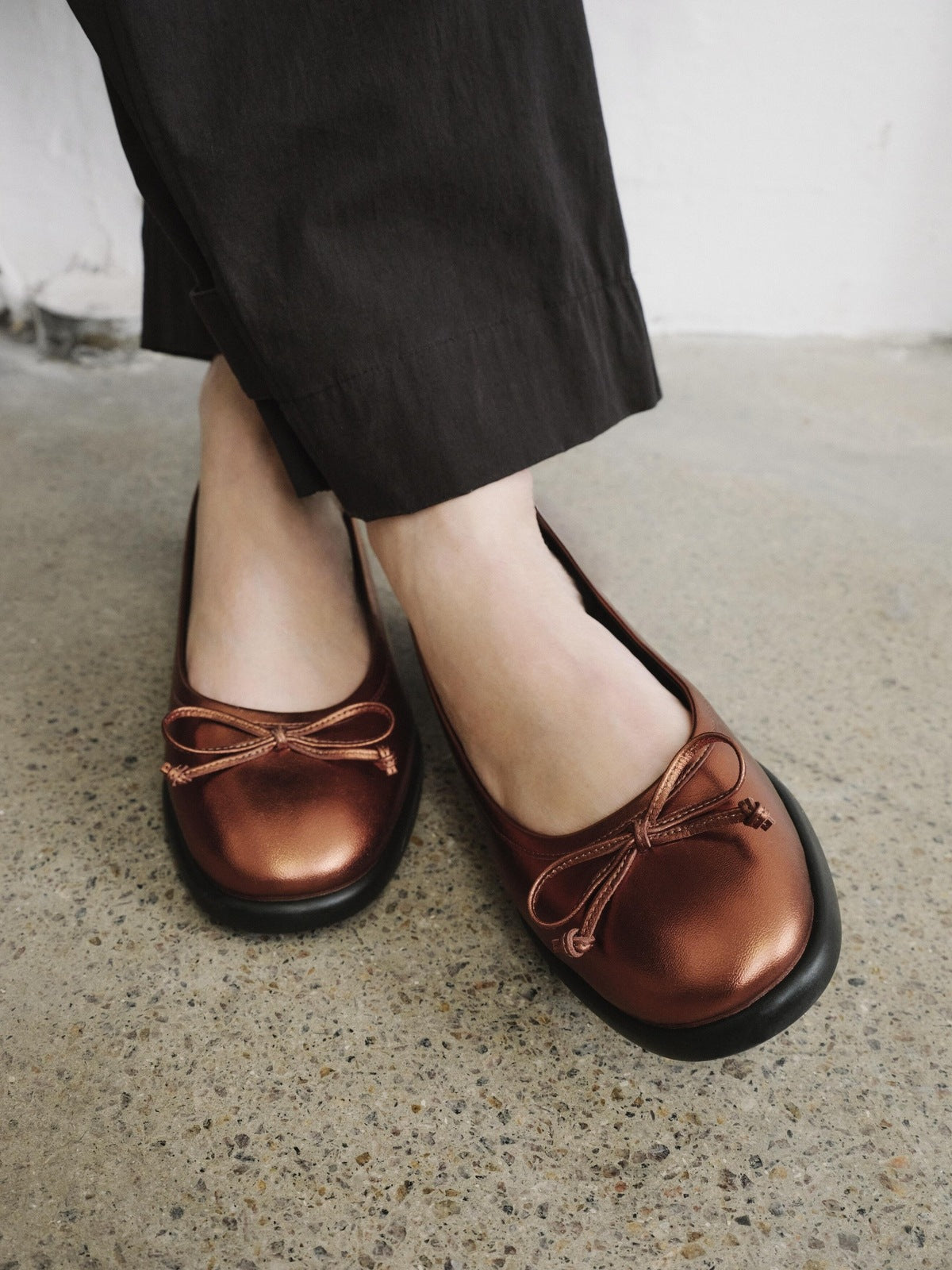 Ecco Sculpted Lx Slip On Shoe - Antique Bronze 3 Shaws Department Stores