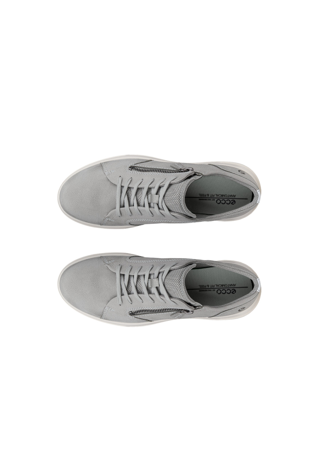 Ecco Move Lace Casual Shoe - Wild Dove Silver 2 Shaws Department Stores
