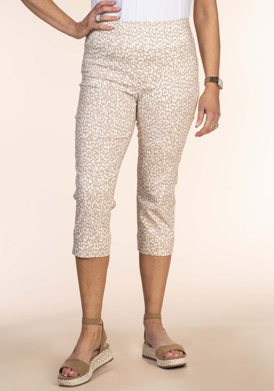 Tea Lane Leopard Print Crop 1 Shaws Department Stores