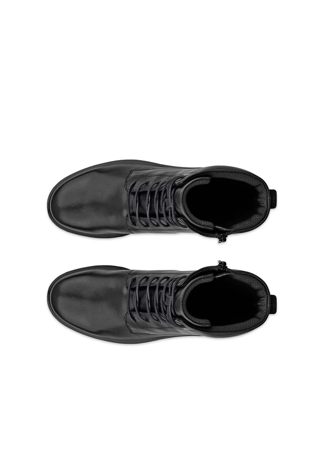Ecco Metropole Vienna Side Zip Boot - Black 2 Shaws Department Stores
