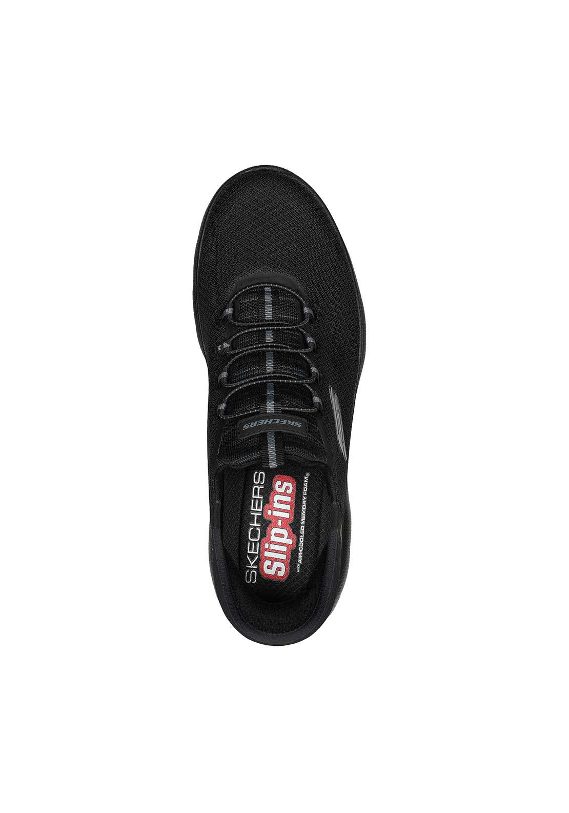 Skechers Slip-Ins Summits - Black 3 Shaws Department Stores
