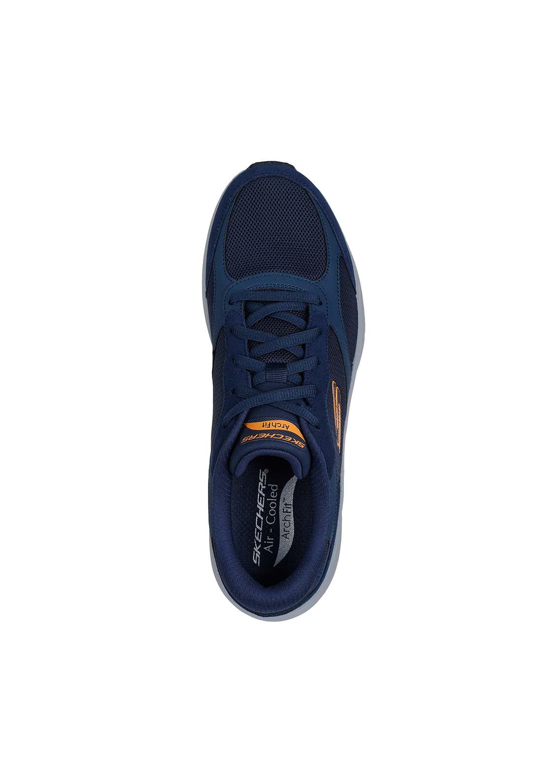 Skechers Arch Fit 2.0 - Navy / Orange 3 Shaws Department Stores