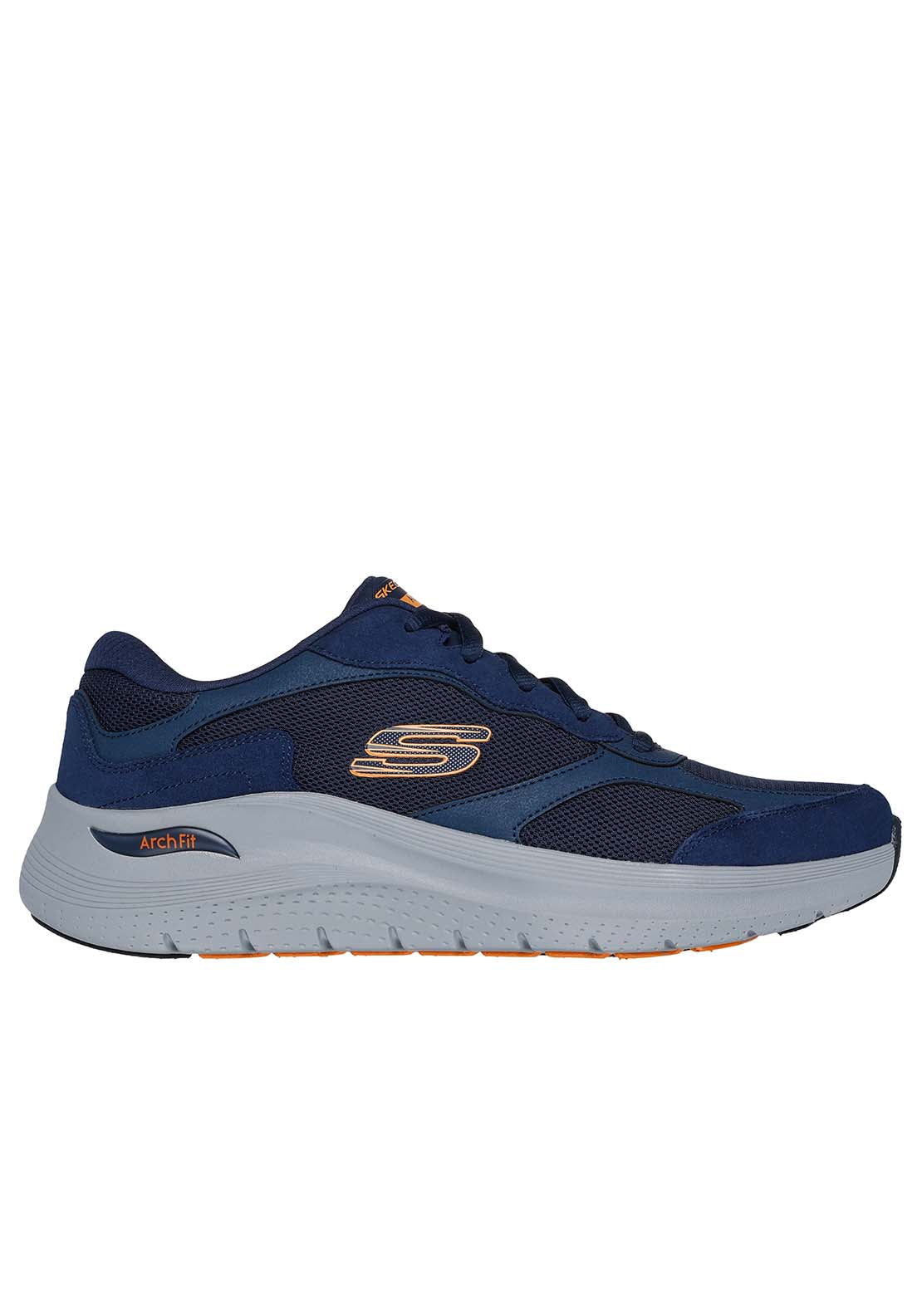 Skechers Arch Fit 2.0 - Navy / Orange 5 Shaws Department Stores