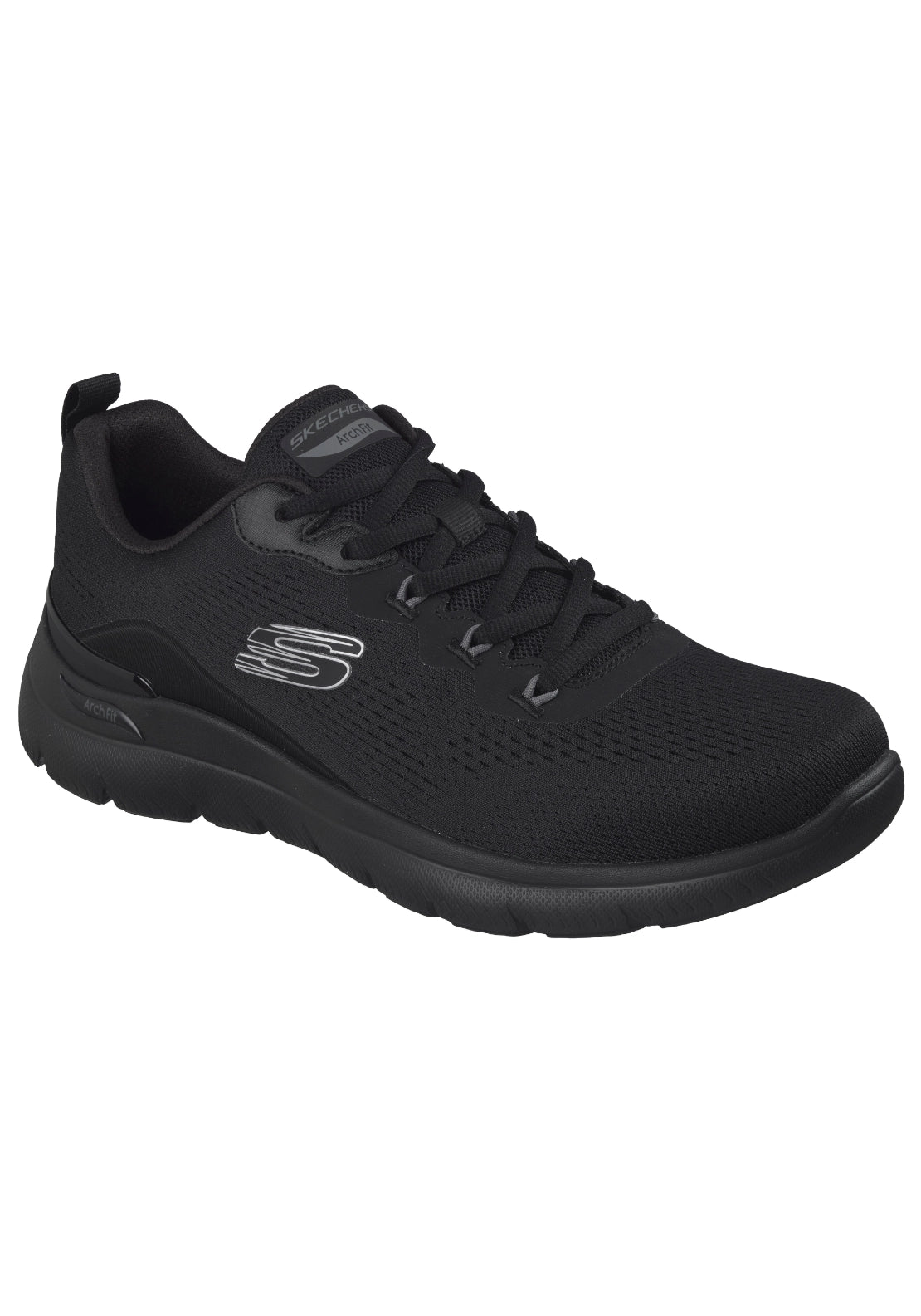 Arch Fit Summits Kravel Trainers - Black