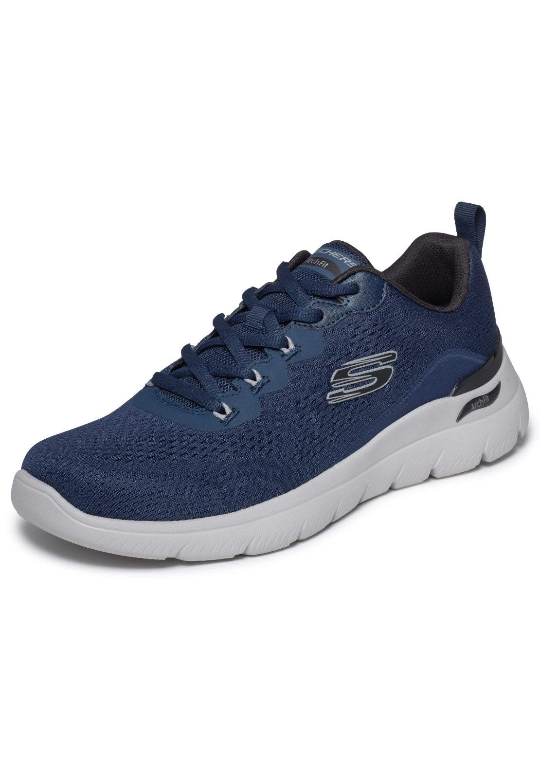 Arch Fit Summits Kravel Trainers - Navy