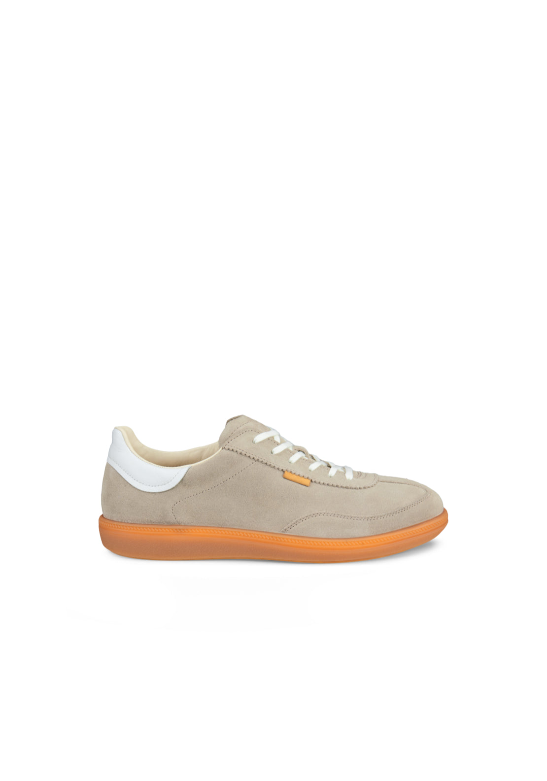 Ecco Soft 11 Casual Lace Shoe - Prue Cashmere White 1 Shaws Department Stores