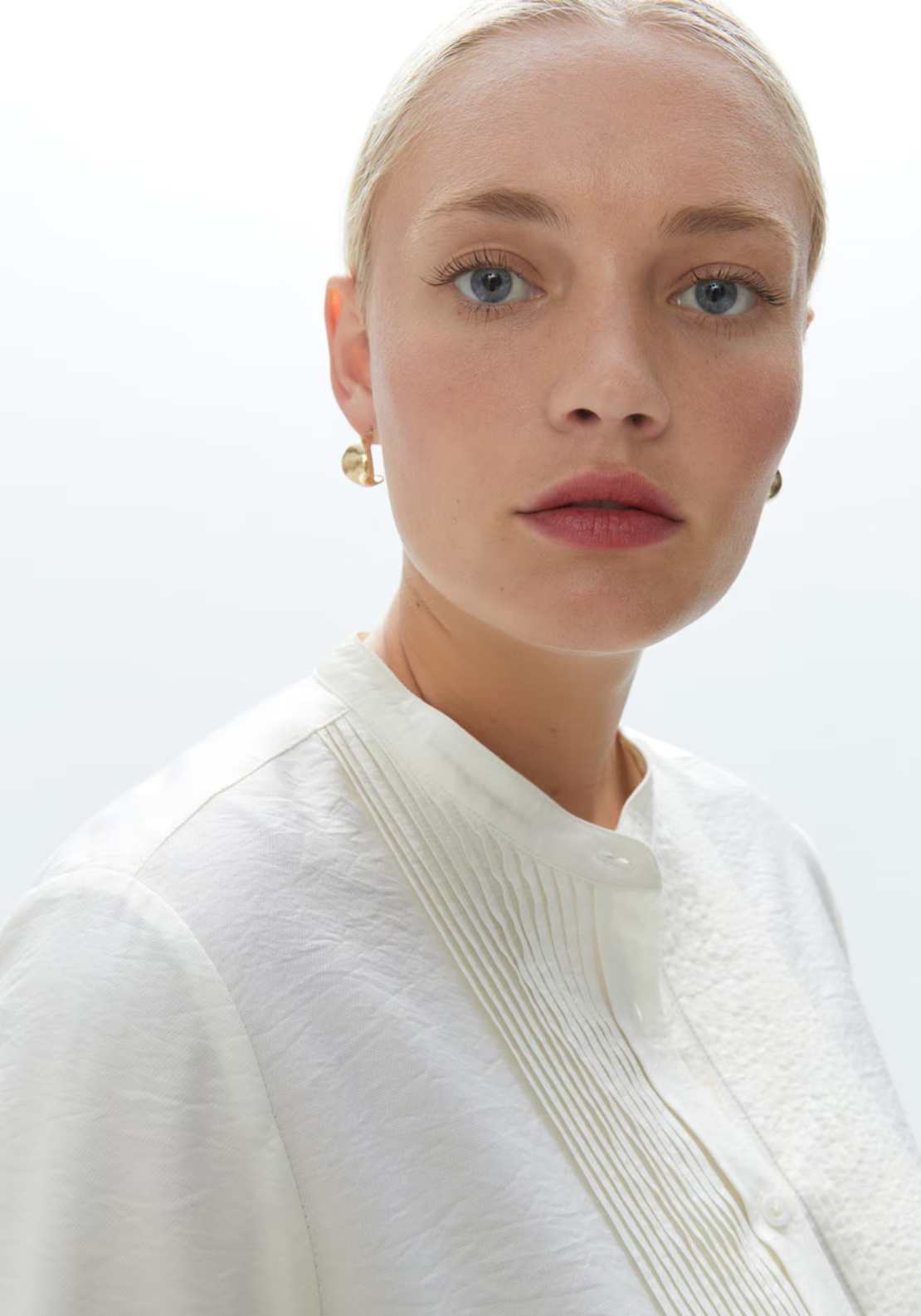 Couchel Blouse - White 2 Shaws Department Stores