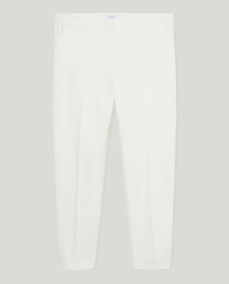 Couchel Skinny Suit Pant - White 5 Shaws Department Stores