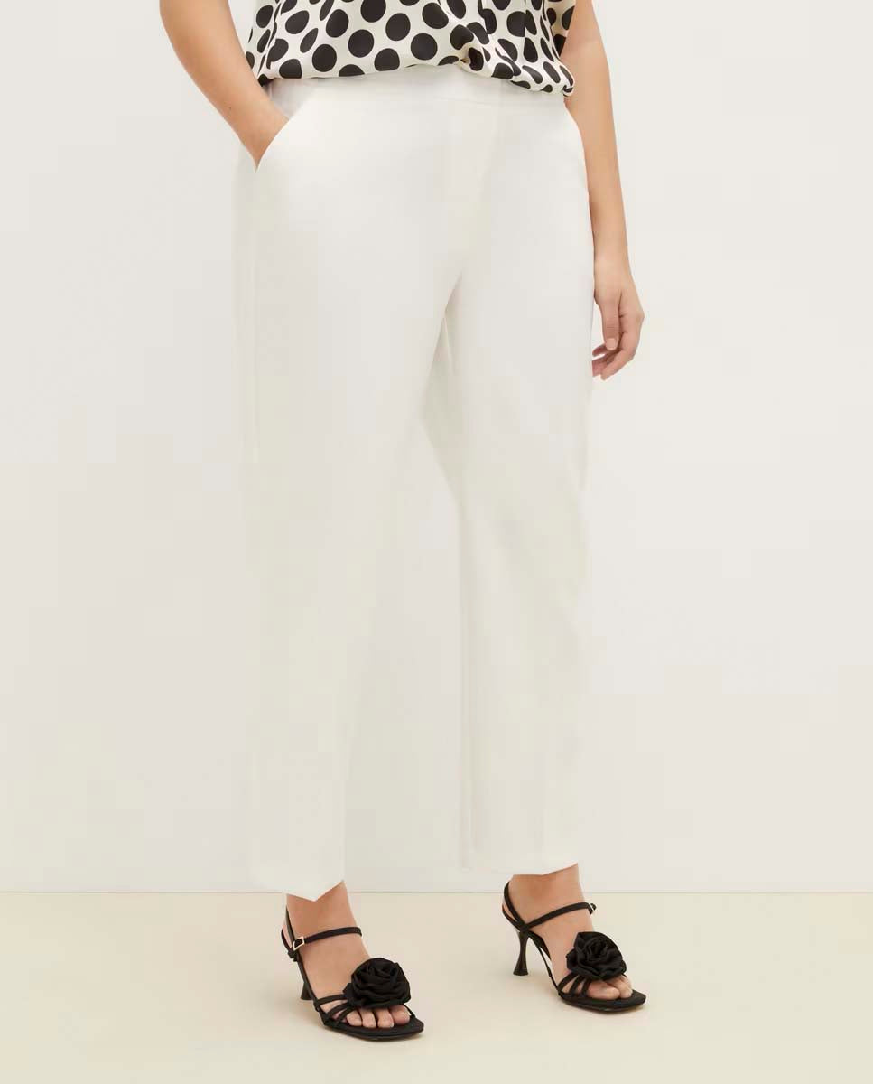 Couchel Skinny Suit Pant - White 2 Shaws Department Stores