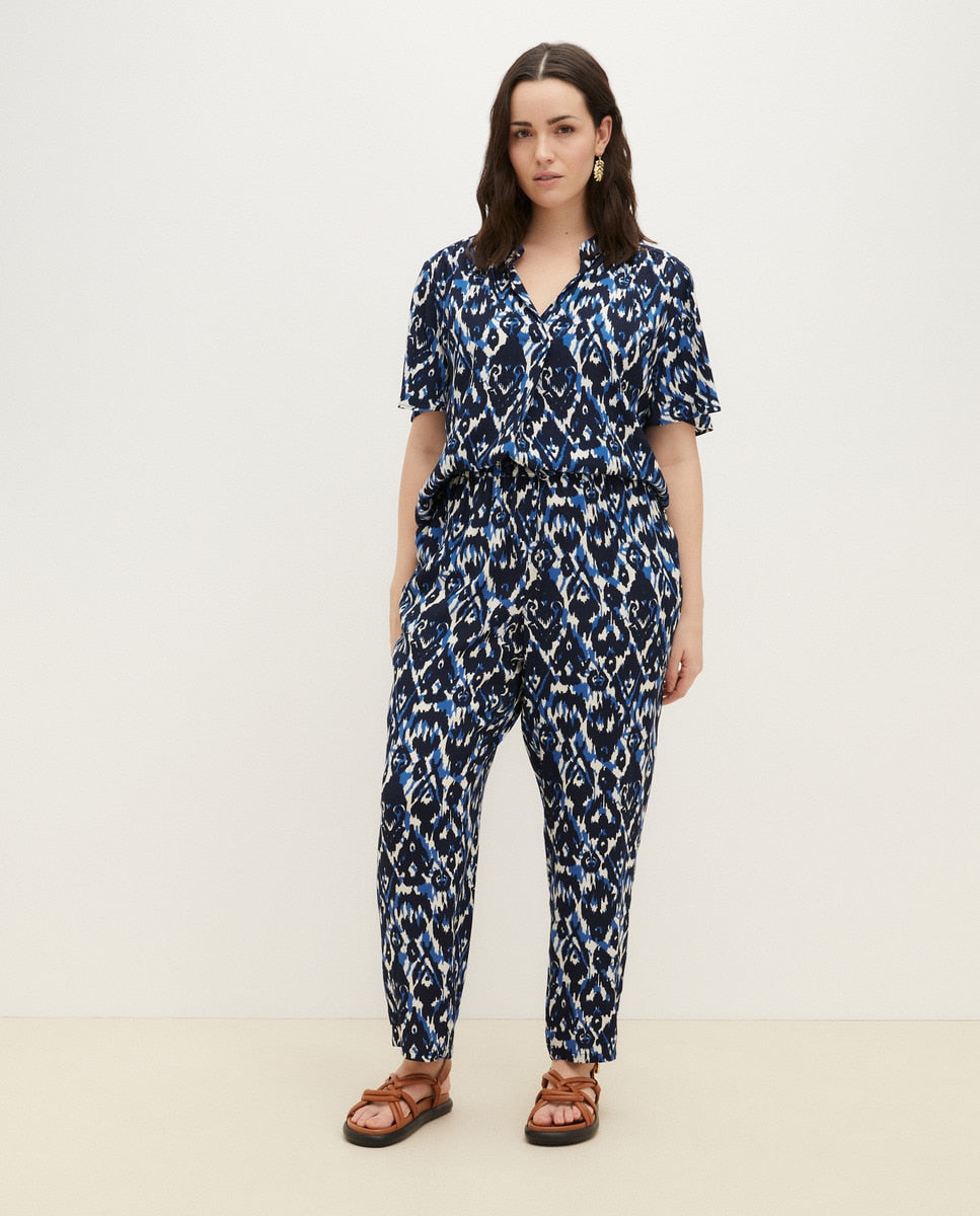 Couchel Print Pant - Blue 1 Shaws Department Stores