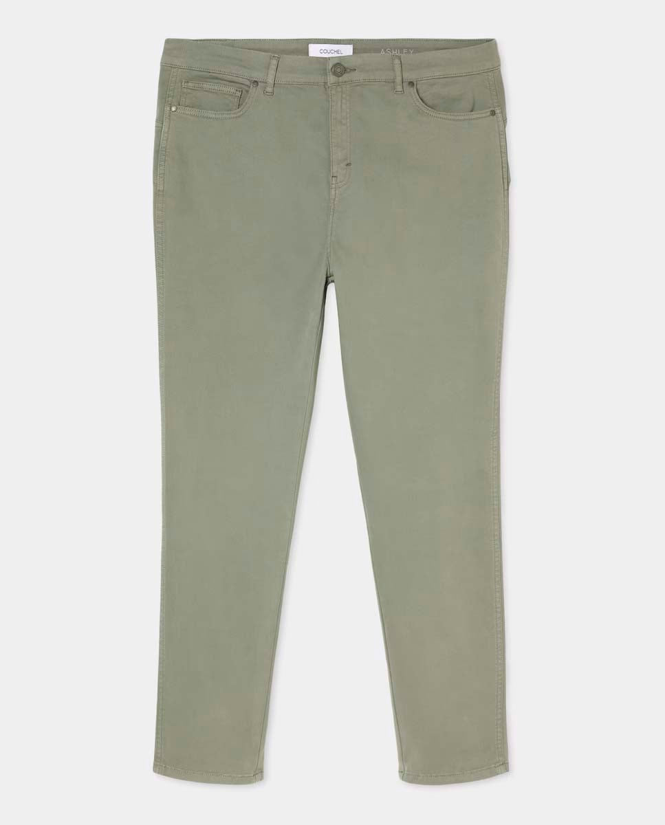 Couchel Pant 5 Pockets Ashley Push Up - Green 3 Shaws Department Stores