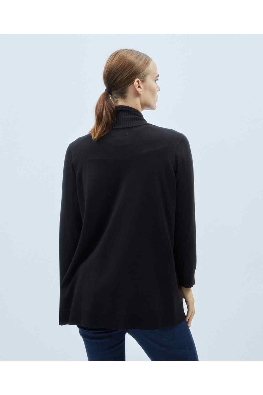 Couchel Cardigan Jacket - Black 3 Shaws Department Stores