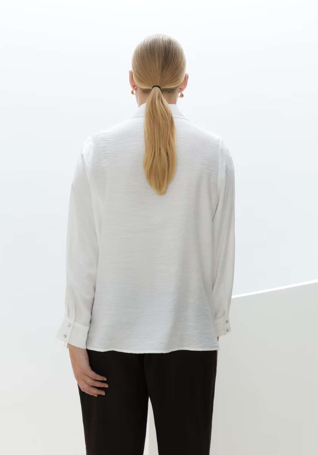 Couchel Shirt - White 2 Shaws Department Stores