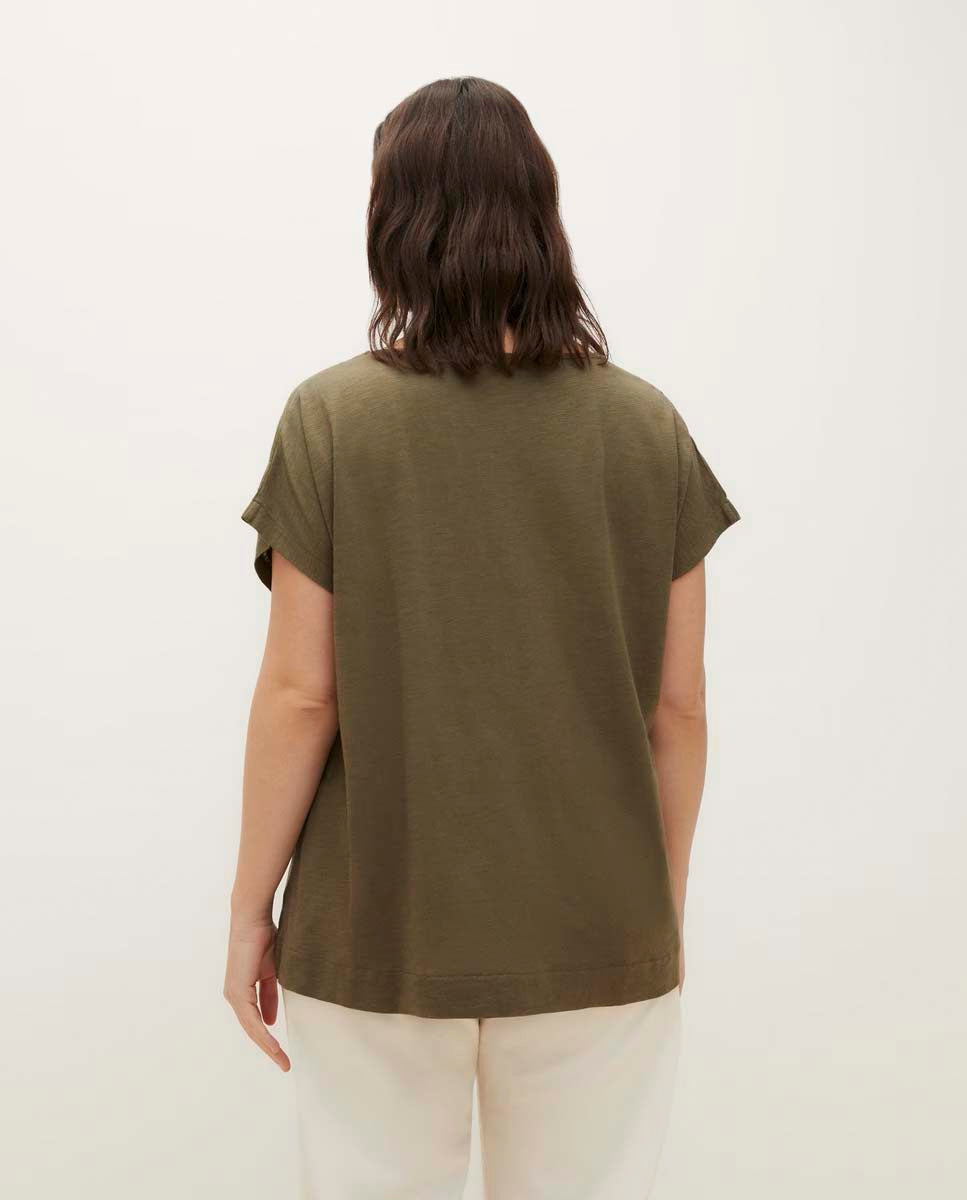 Couchel Short Sleeve Tshirt - Green 3 Shaws Department Stores