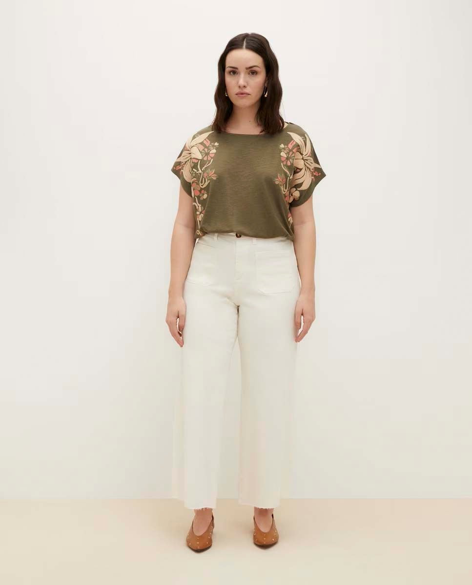 Couchel Short Sleeve Tshirt - Green 2 Shaws Department Stores