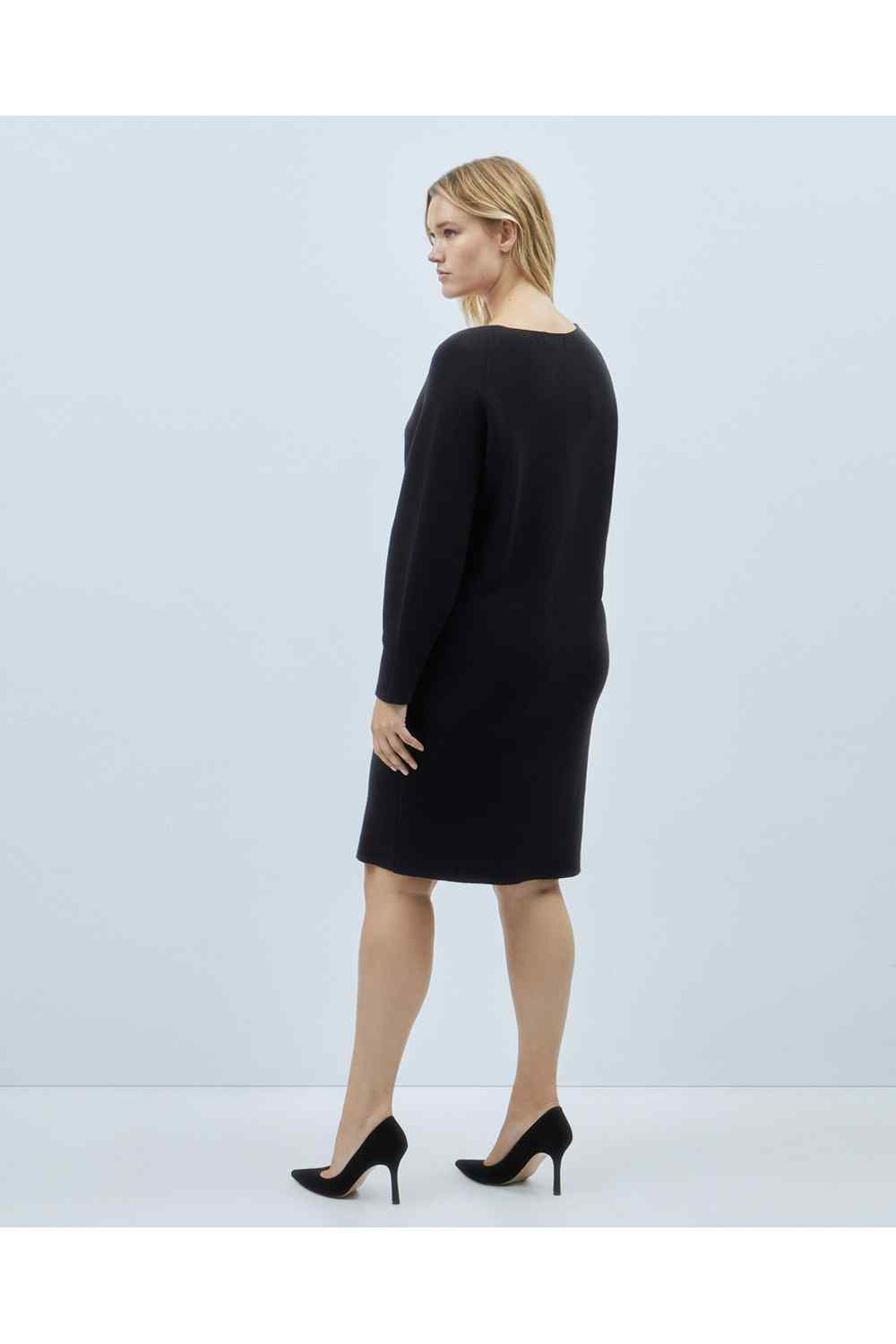 Couchel Flowers Positional Dress - Black 3 Shaws Department Stores