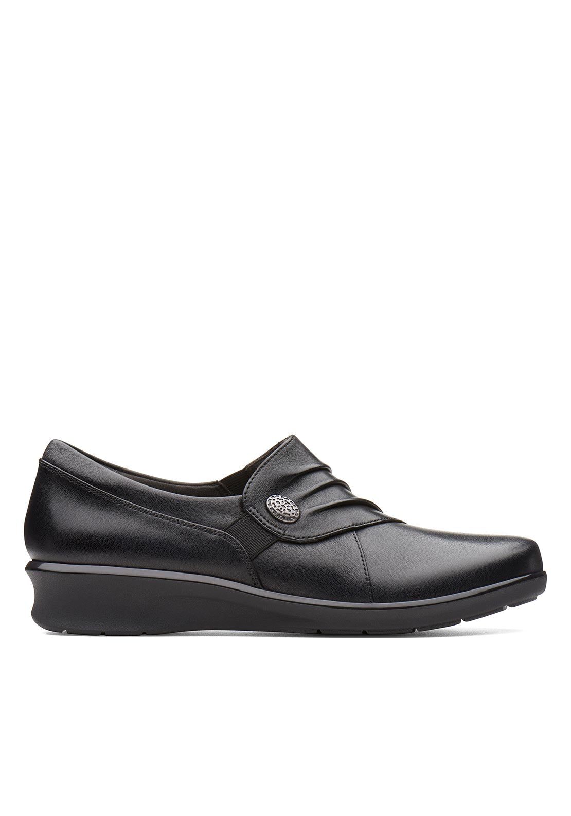 Clarks Hope Roxanne Casual Shoes - Black 7 Shaws Department Stores