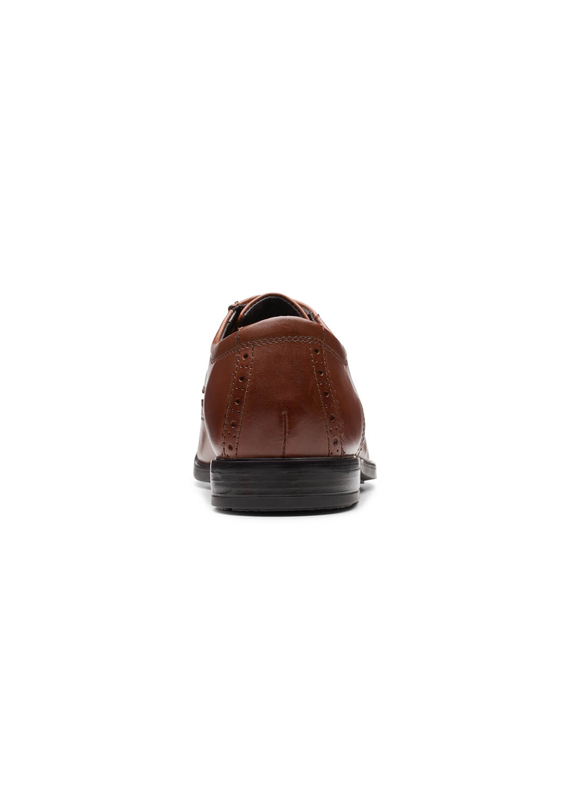 Clarks Howard Wing Formal Shoe - Tan 6 Shaws Department Stores