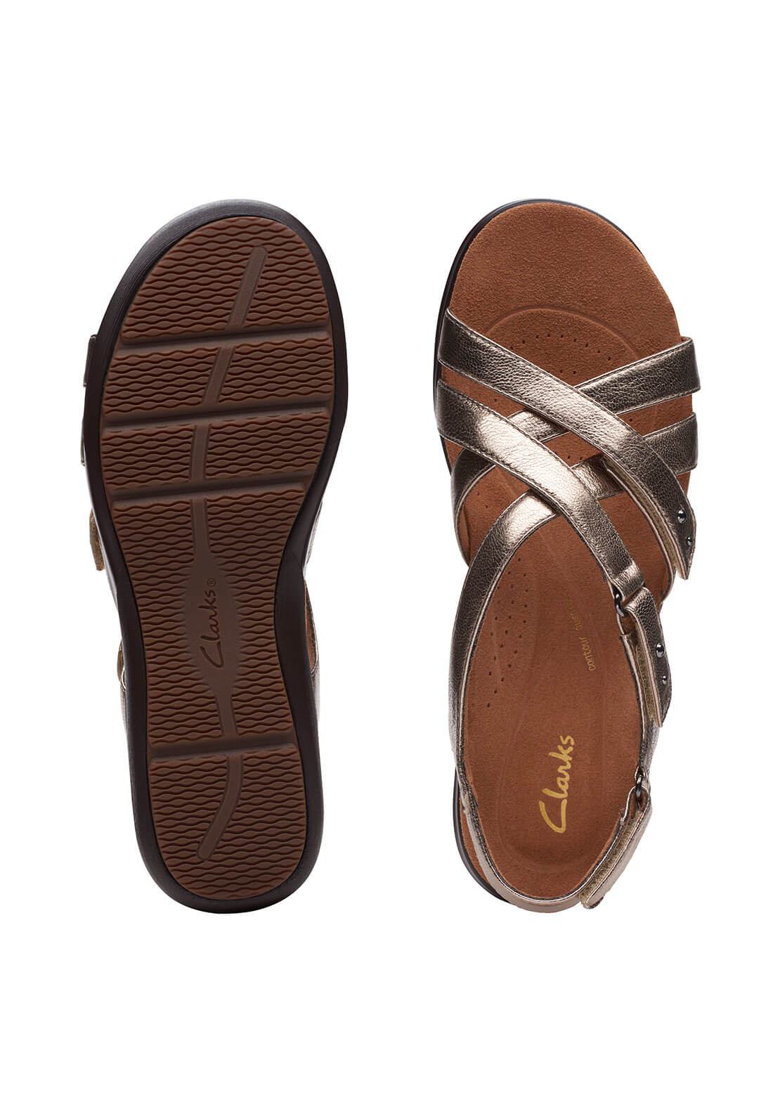 Clarks Kitly Go Sandal 7 Shaws Department Stores