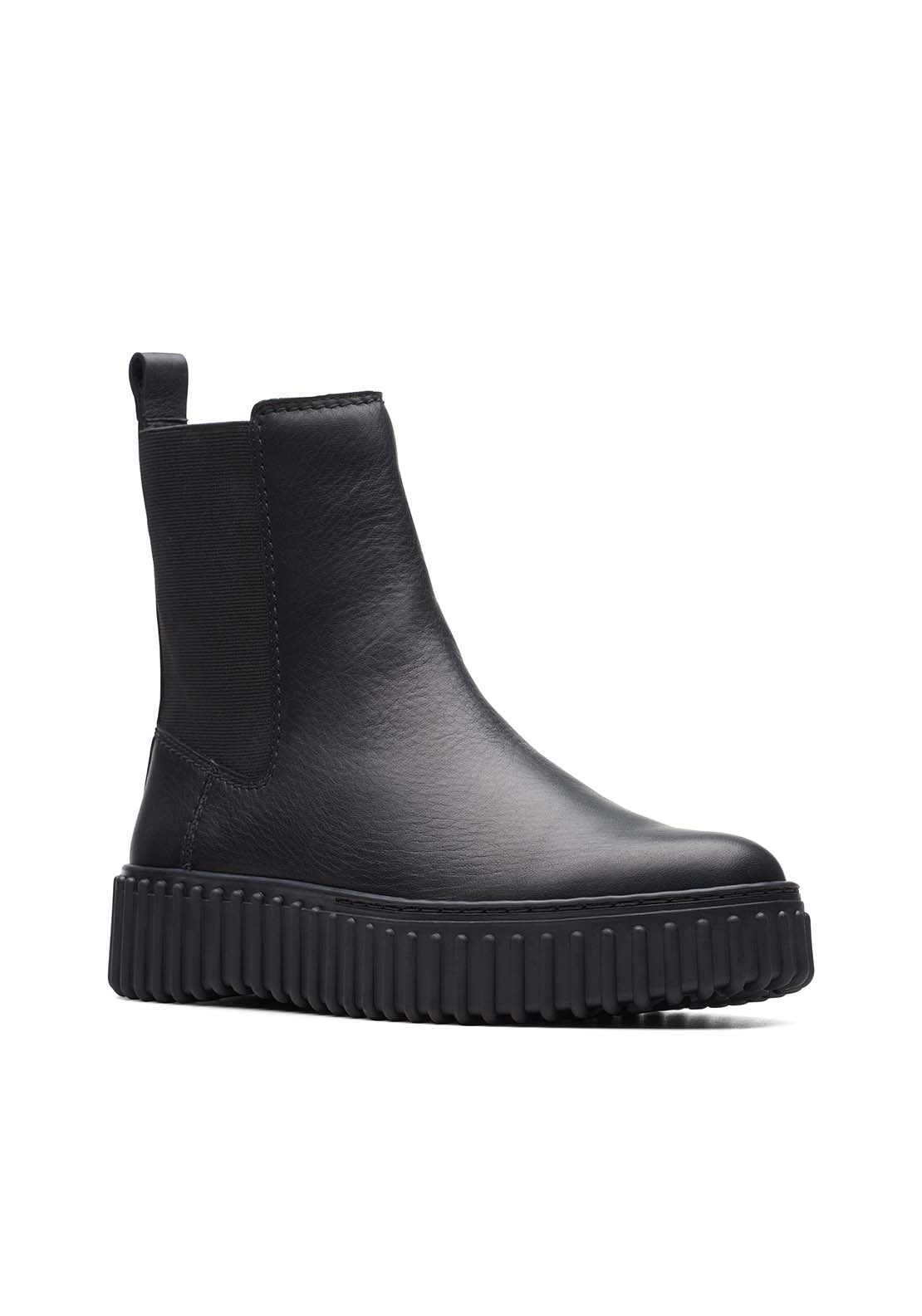 Clarks Torhill Maple Boot - Black 1 Shaws Department Stores