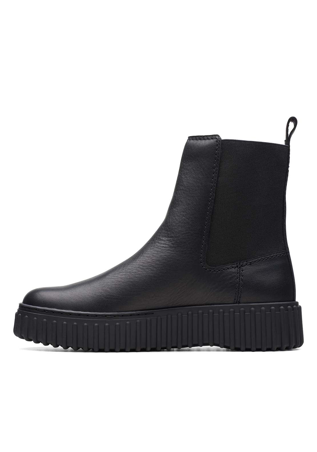 Clarks Torhill Maple Boot - Black 2 Shaws Department Stores