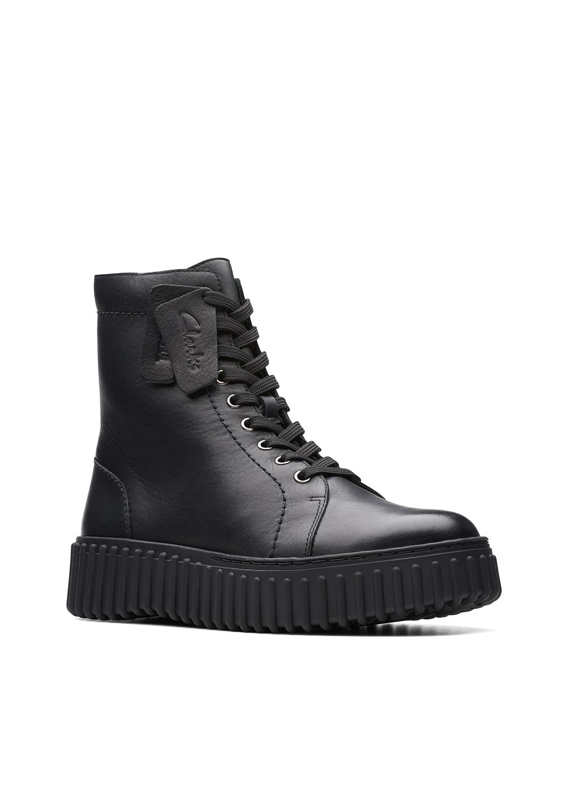 Clarks Torhill Rise Boot - Black 1 Shaws Department Stores