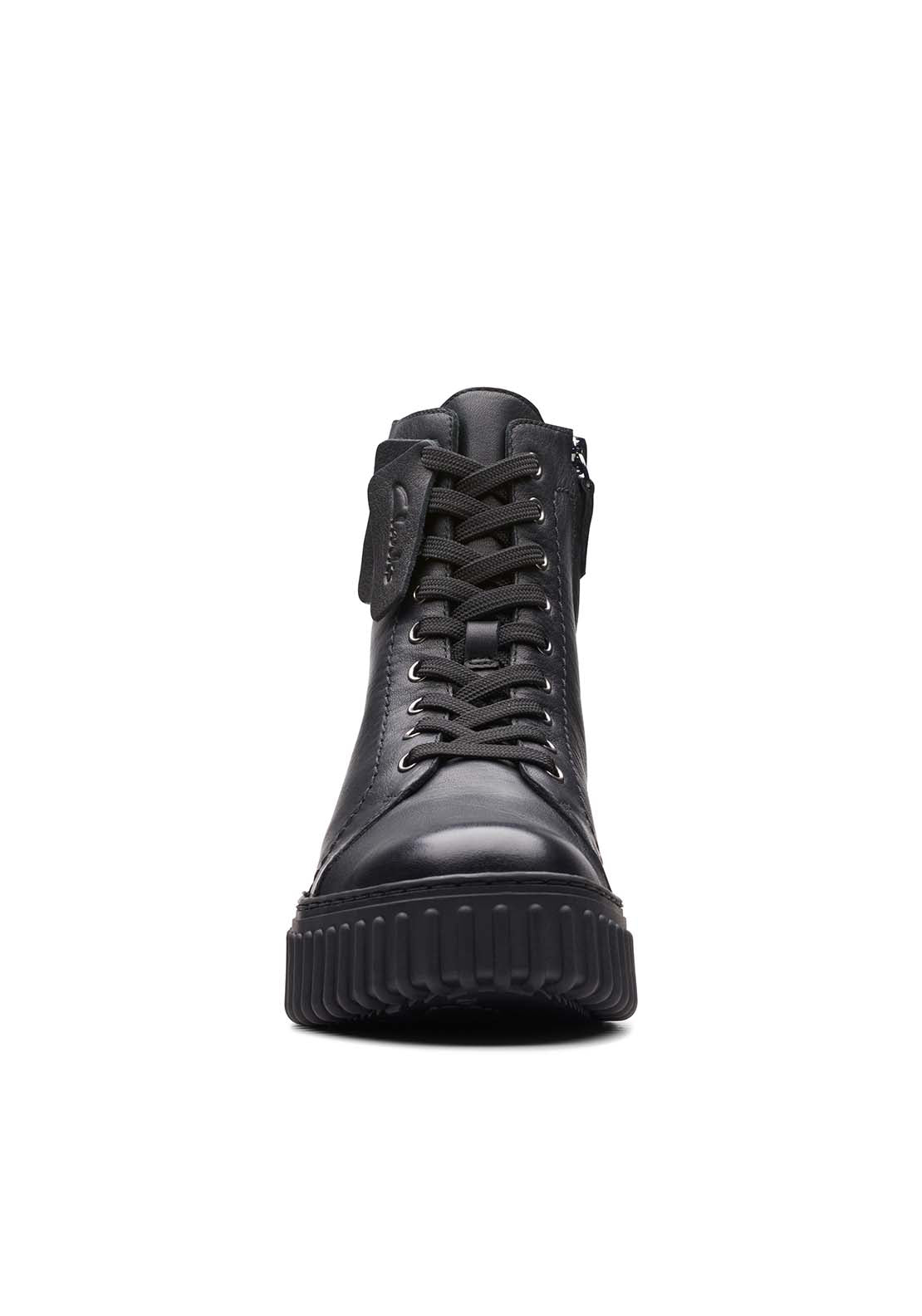 Clarks Torhill Rise Boot - Black 5 Shaws Department Stores