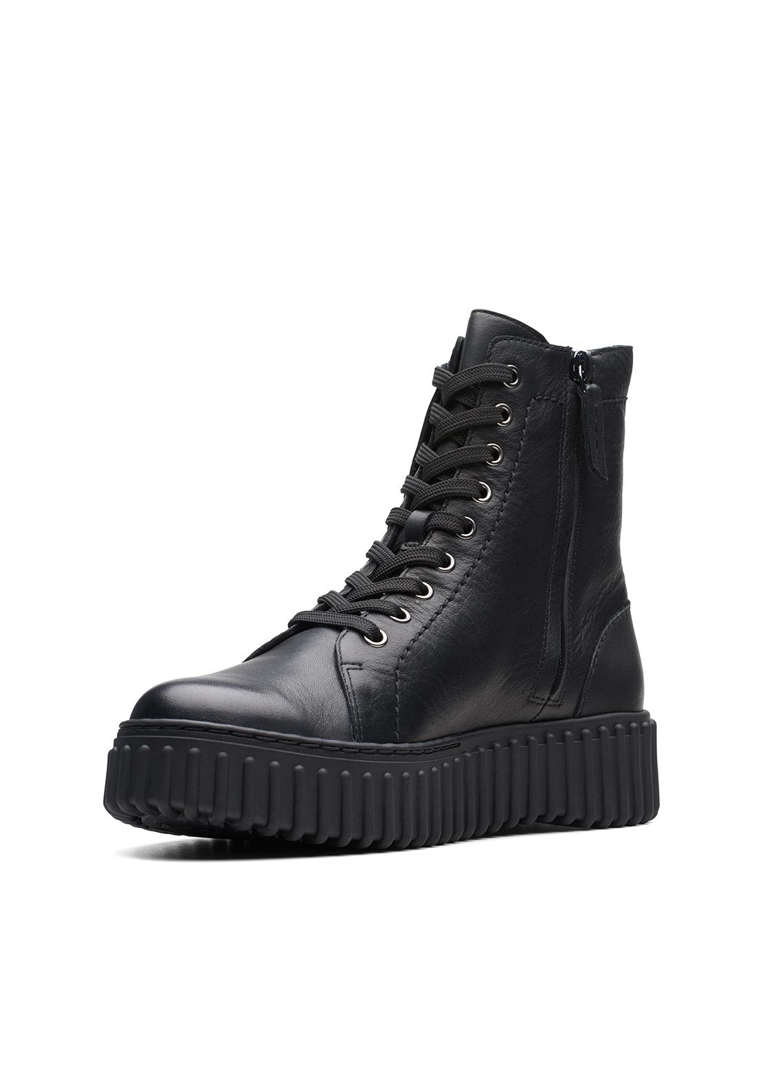 Clarks Torhill Rise Boot - Black 4 Shaws Department Stores