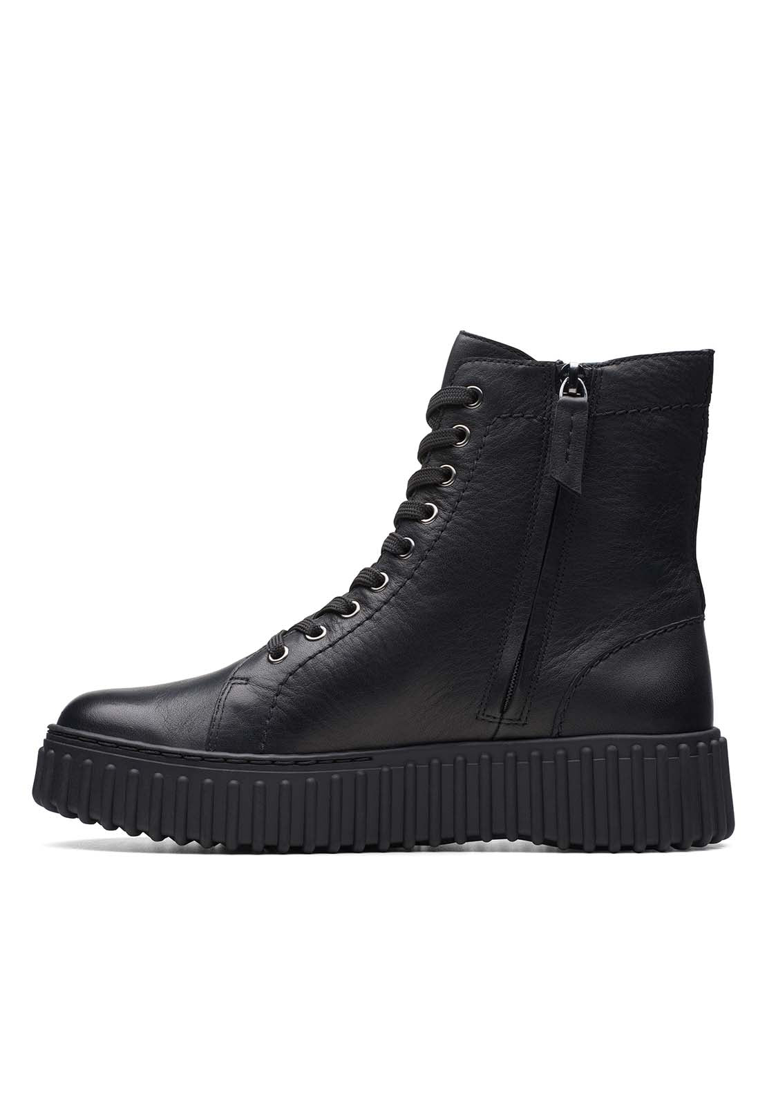 Clarks Torhill Rise Boot - Black 7 Shaws Department Stores