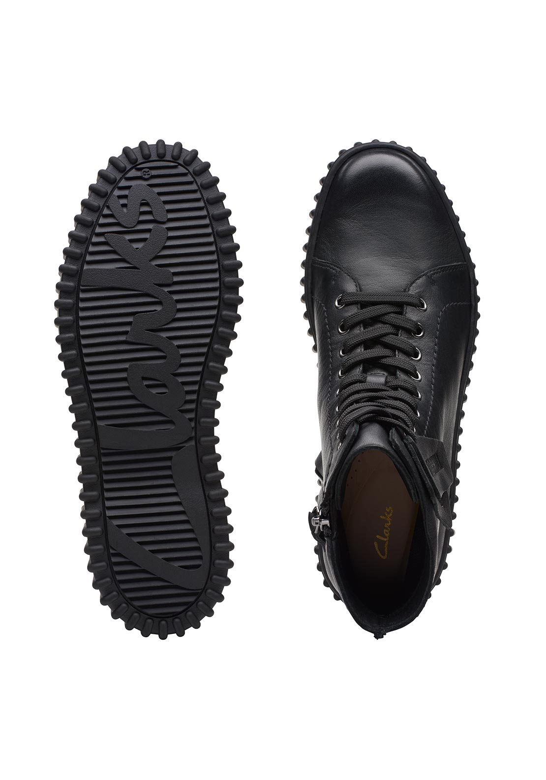 Clarks Torhill Rise Boot - Black 3 Shaws Department Stores