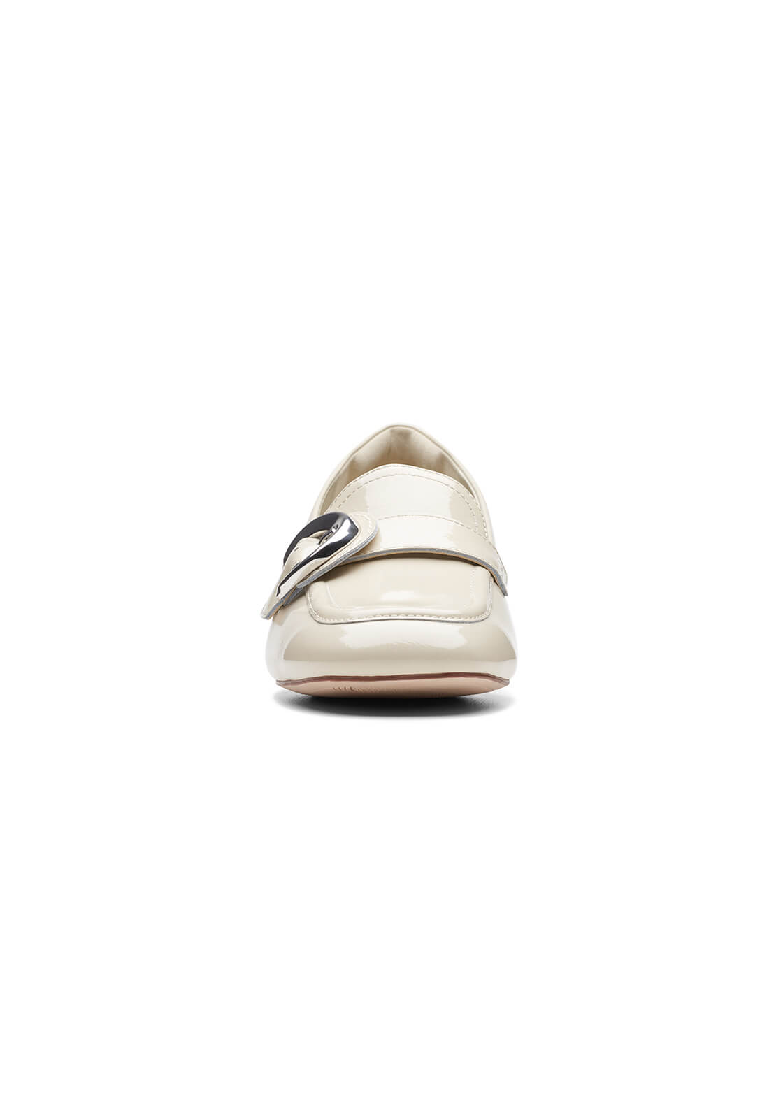 Clarks Daiss30 Trim Heeled Loafer - Ivory 6 Shaws Department Stores